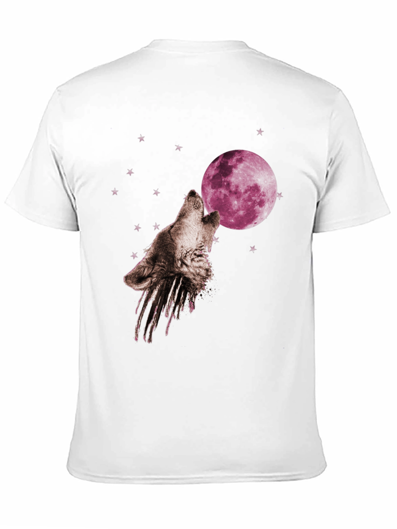 Wolf Moon T-Shirt - Graphic Print