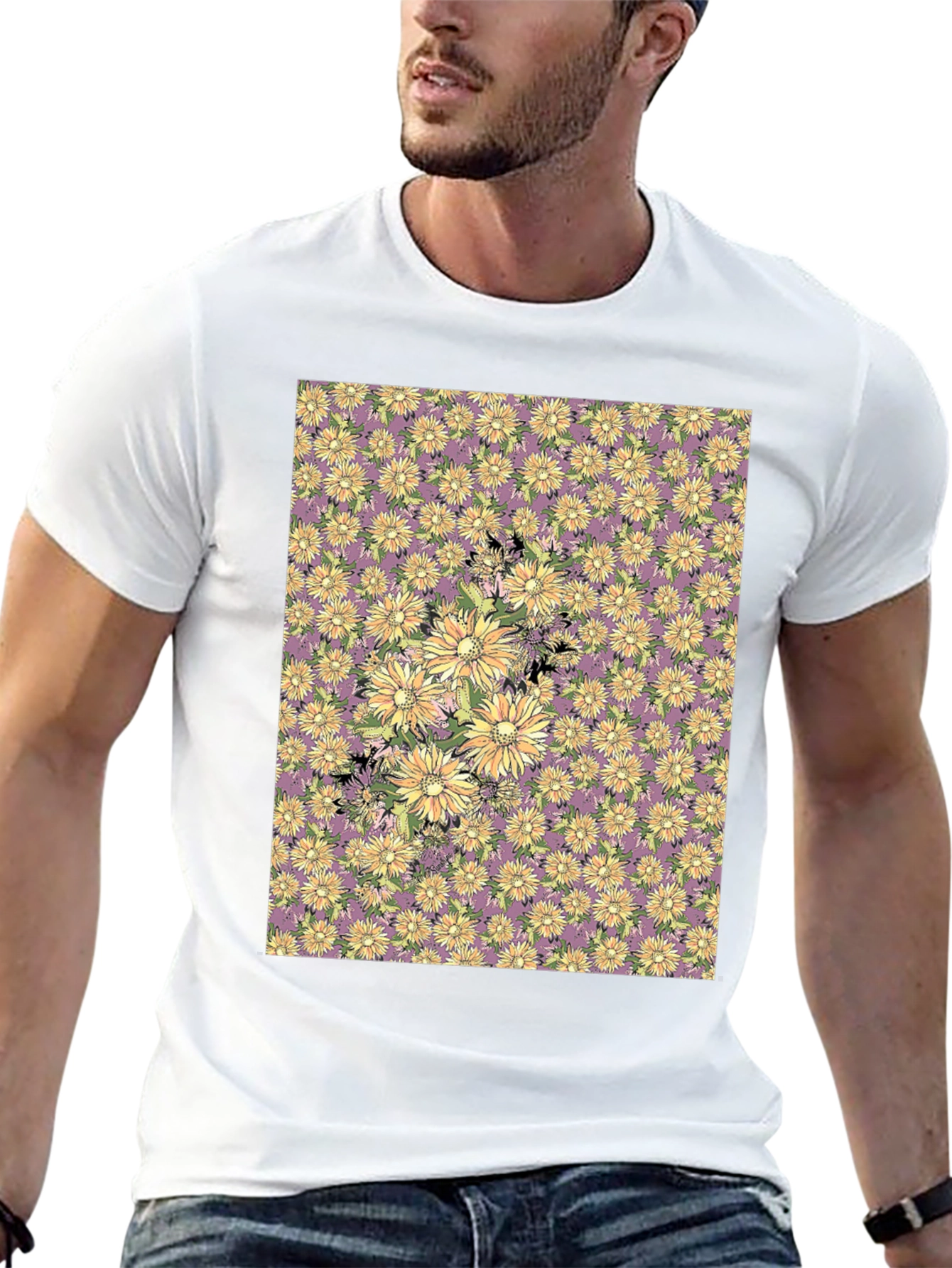 Floral Patterned T-Shirt