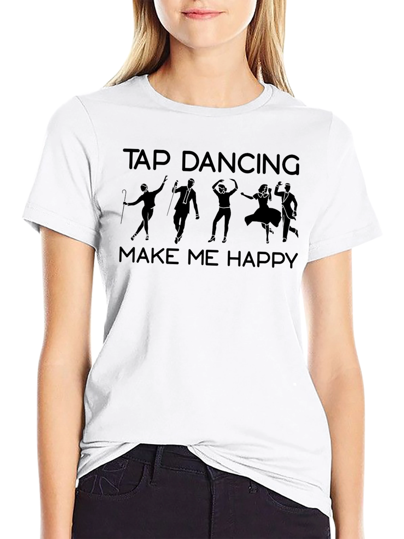 Tap Dancing Makes Me Happy T-Shirt