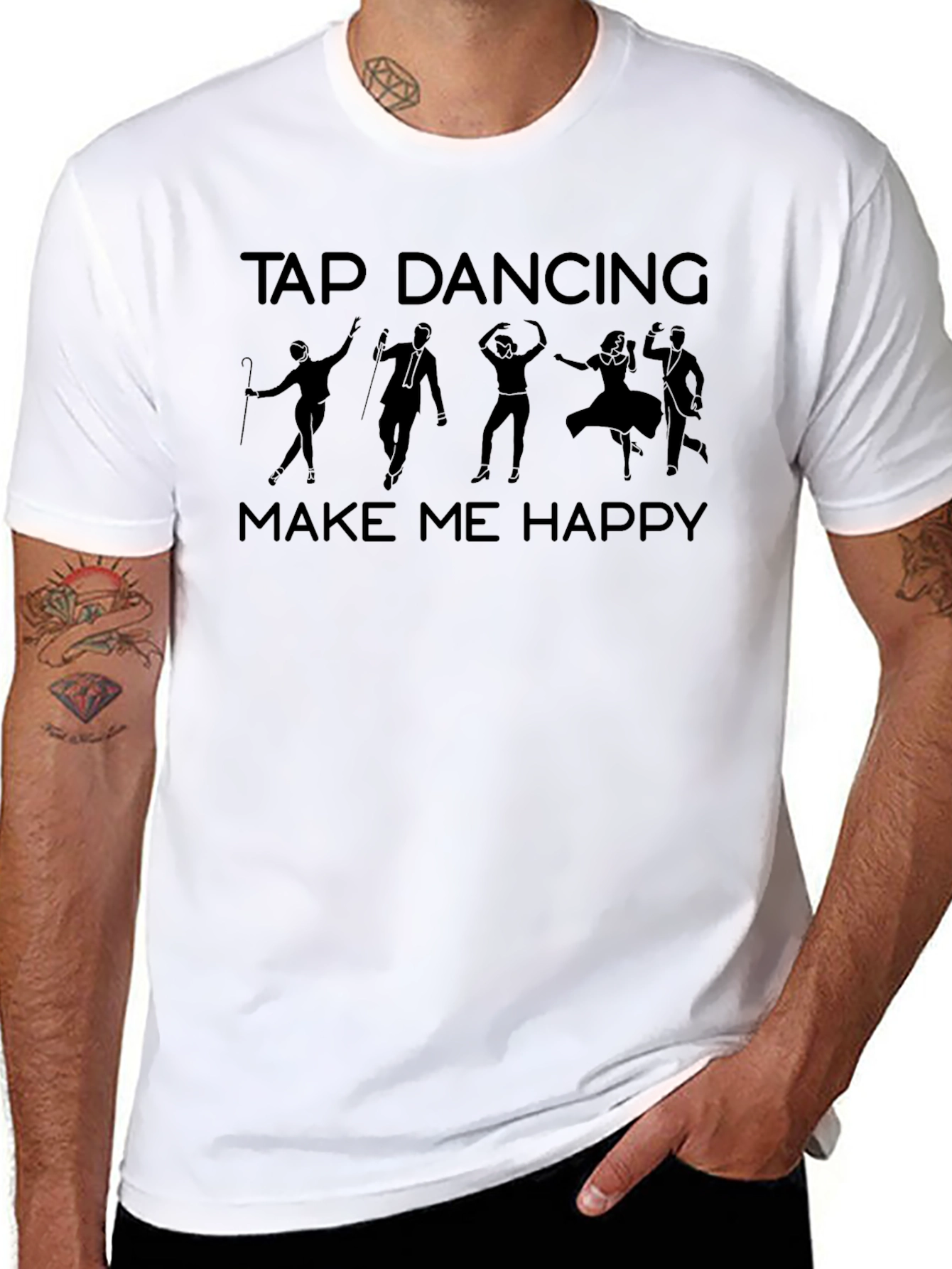 Tap Dancing Makes Me Happy T-Shirt