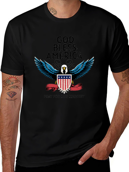 God Bless America Patriotic T-Shirt