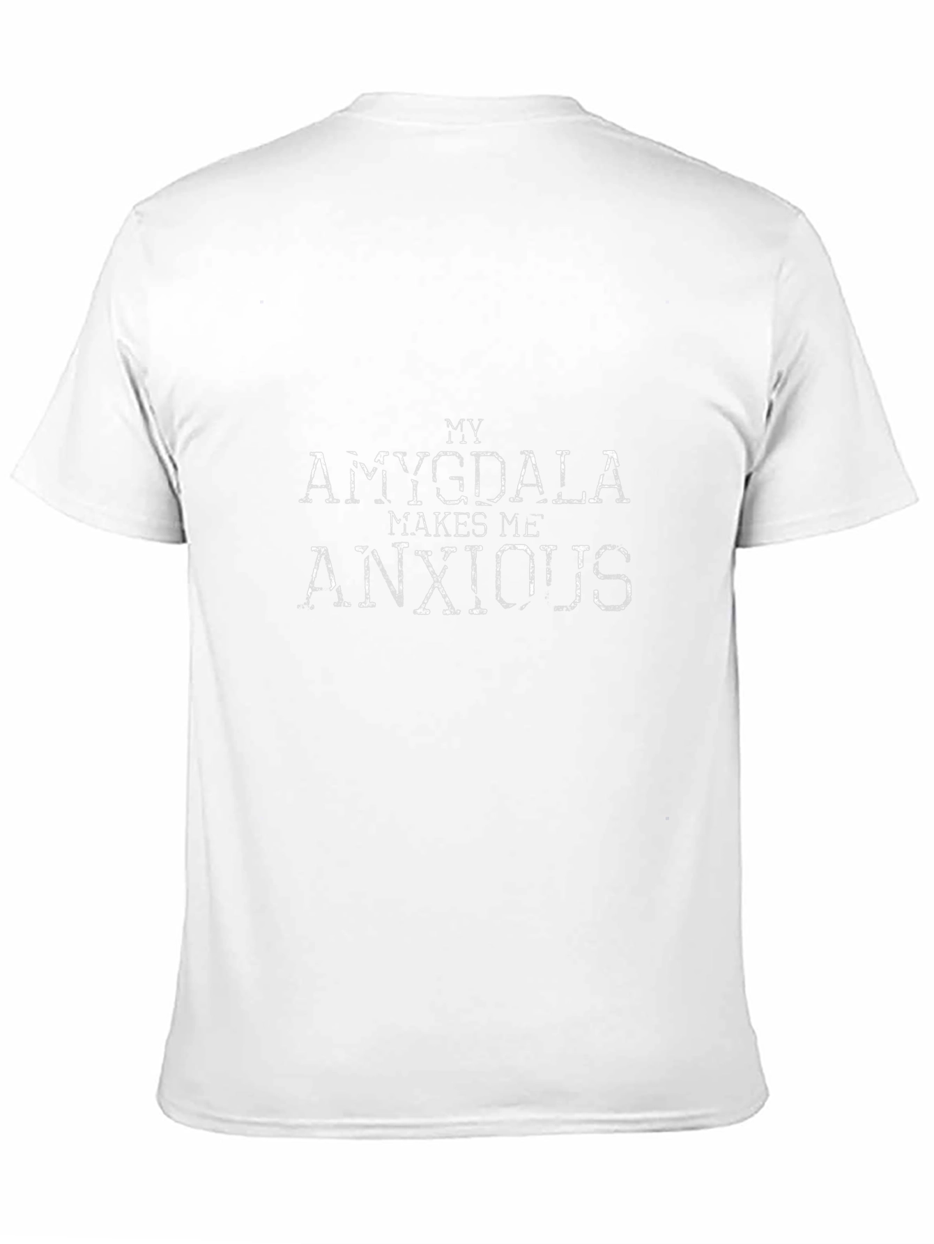 My Amygdala Makes Me Anxious Graphic Tee - Black