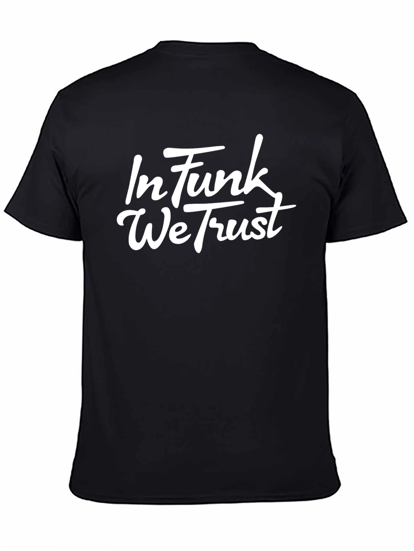 In Funk We Trust Graphic Tee - Black