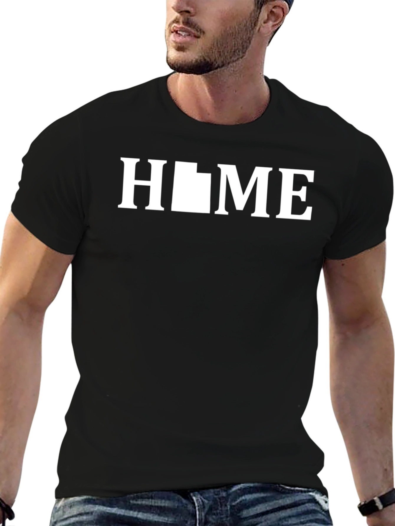 Home State T-Shirt - Black Graphic Tee