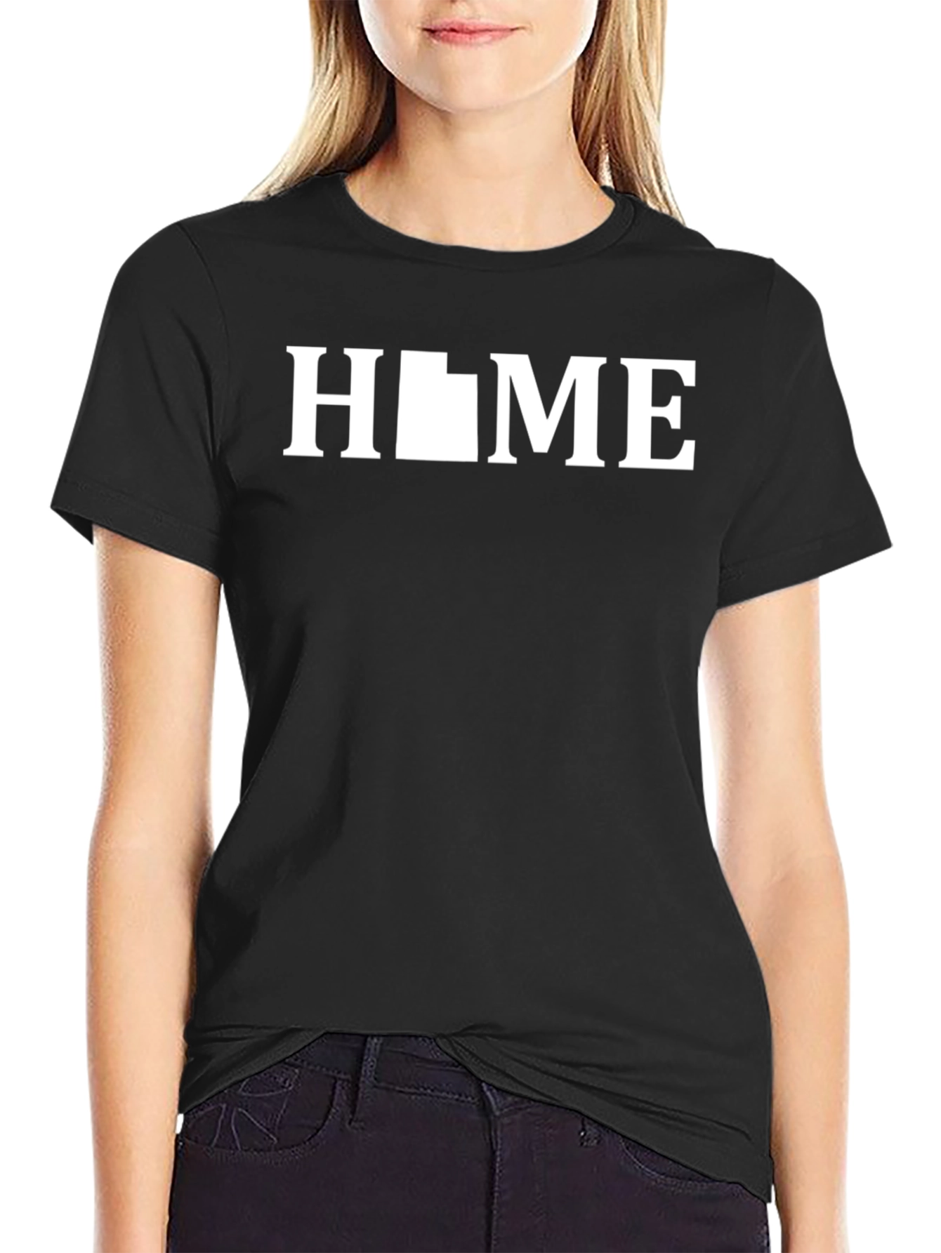 Home State T-Shirt - Black Graphic Tee