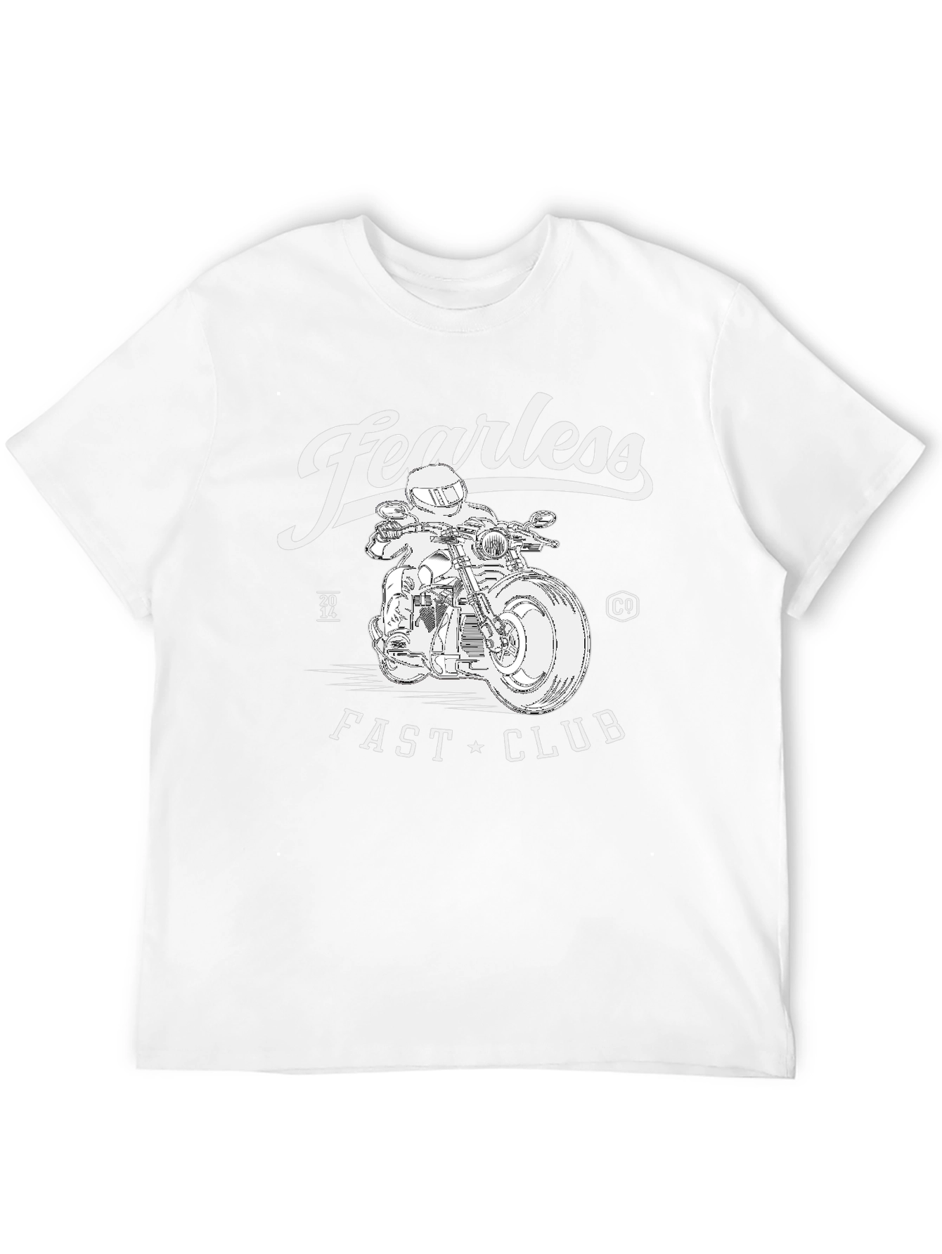 Fearless Fast Club Black Graphic T-Shirt