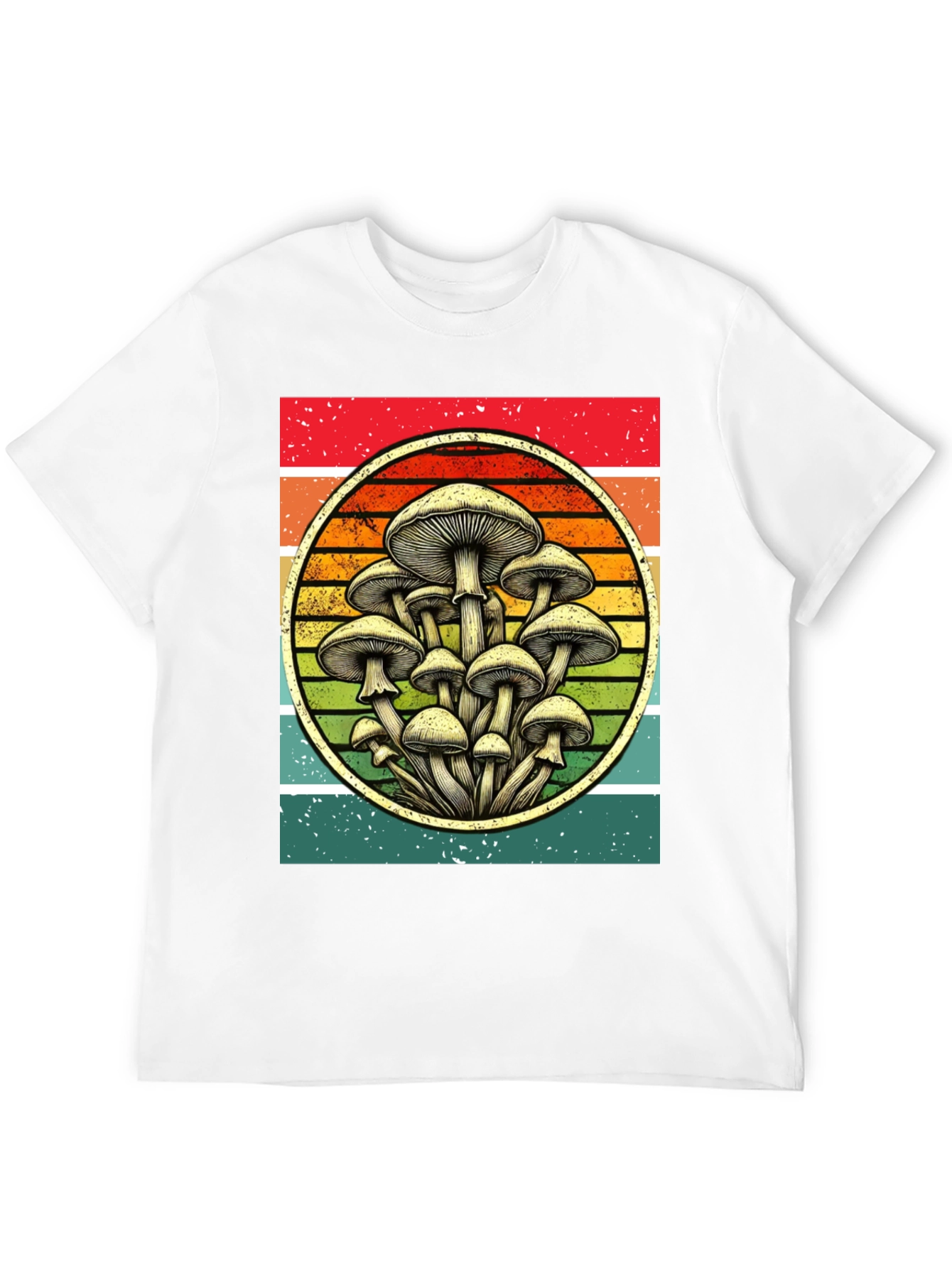 Retro Mushroom Graphic Tee