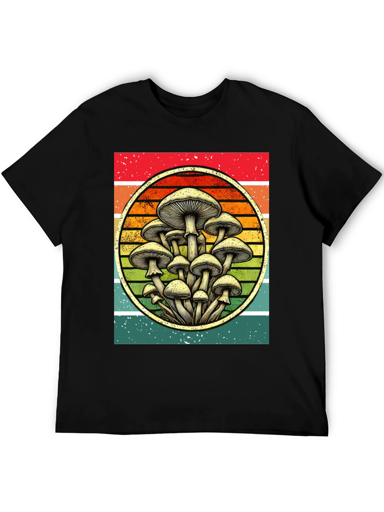 Retro Mushroom Graphic Tee