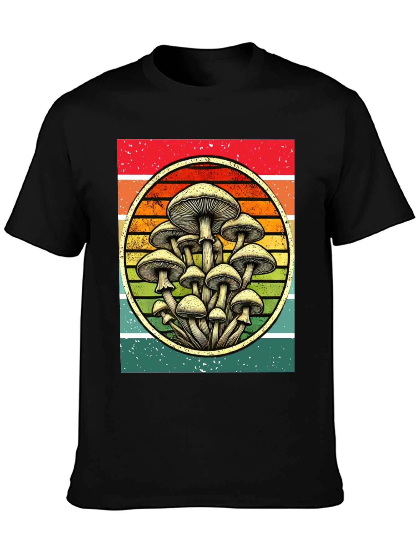 Retro Mushroom Graphic Tee