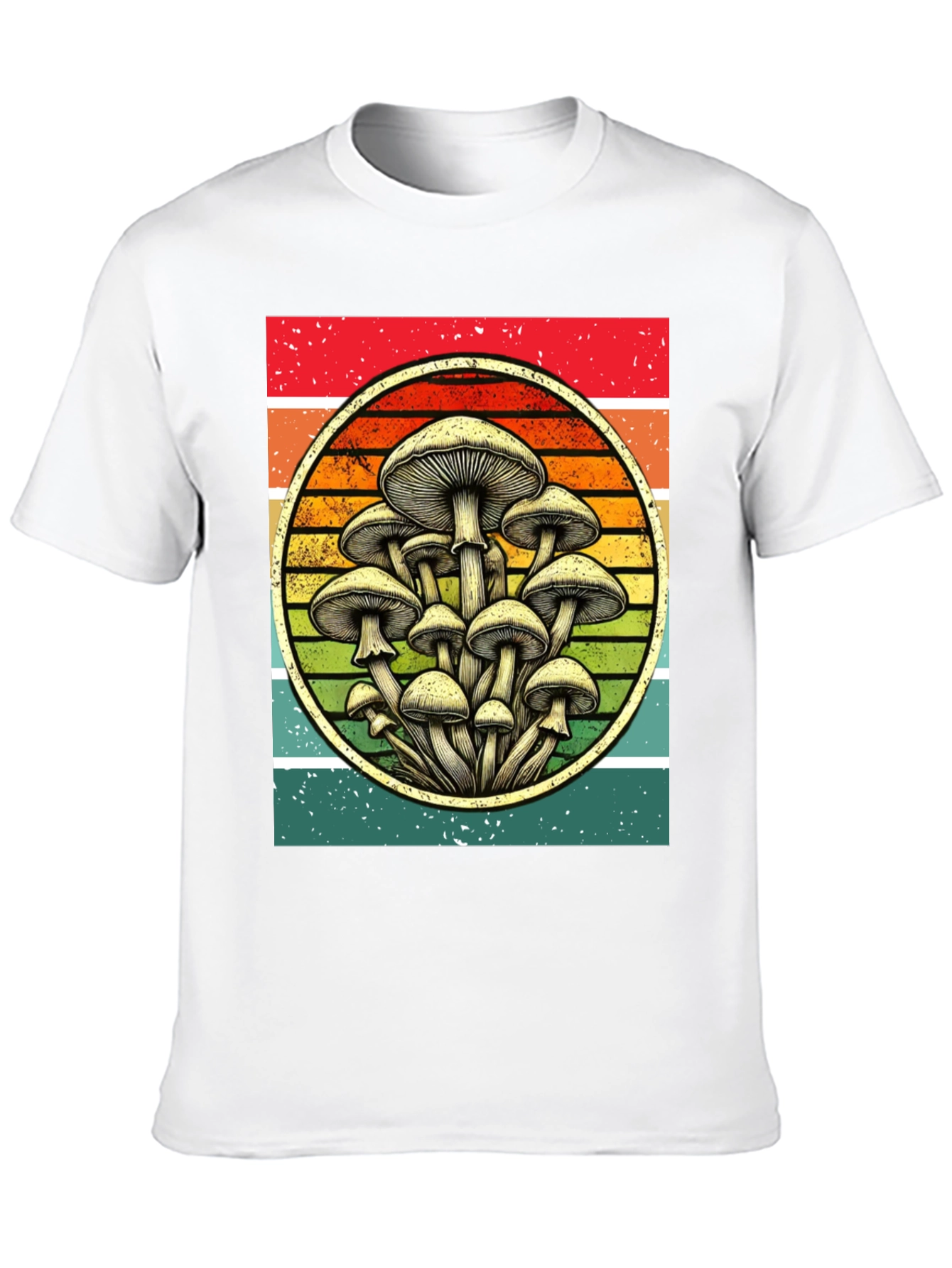 Retro Mushroom Graphic Tee