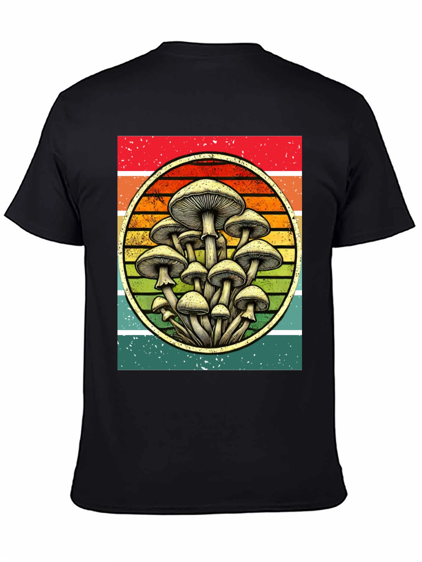 Retro Mushroom Graphic Tee