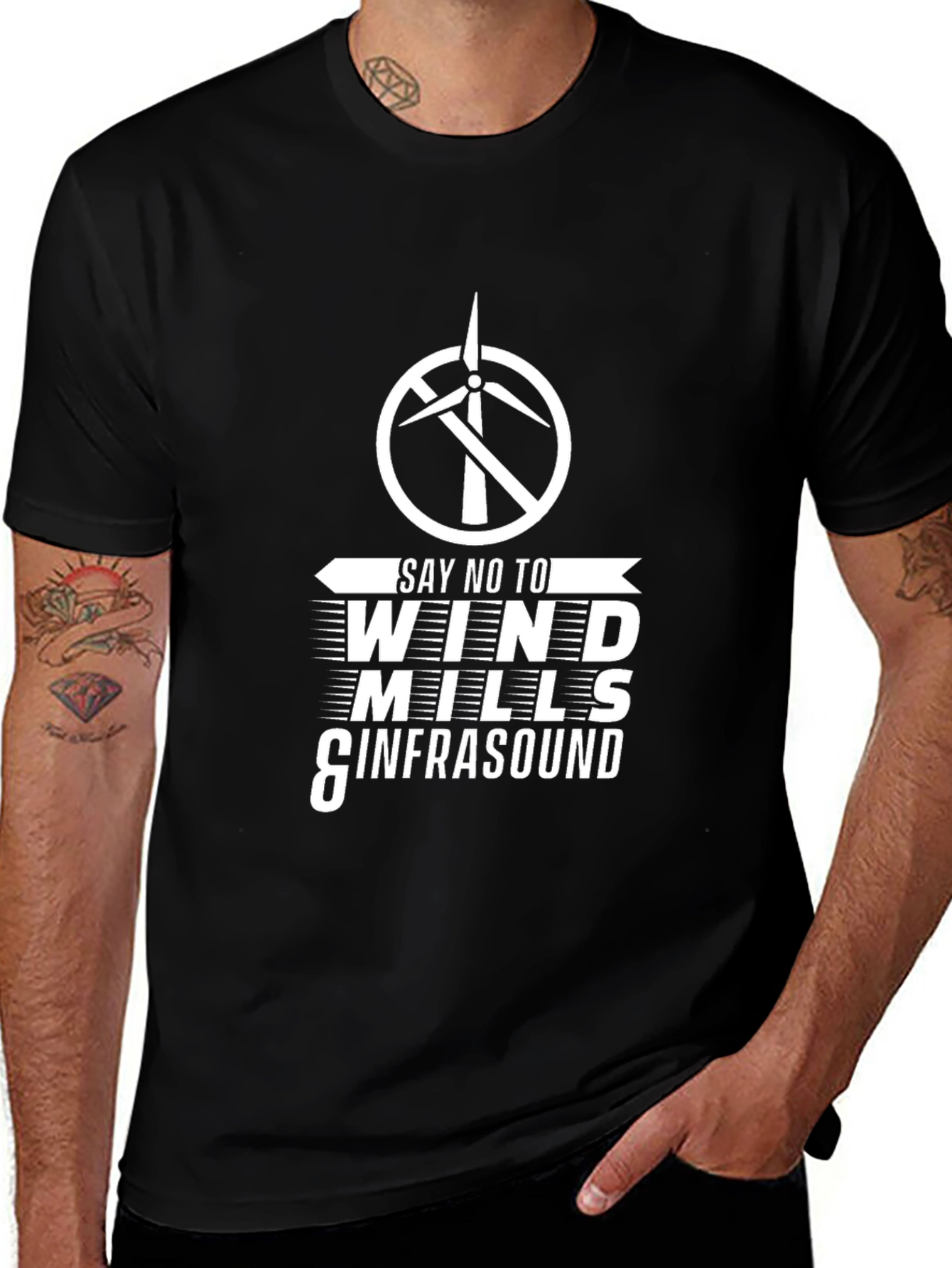 Say No To Windmills Graphic Tee
