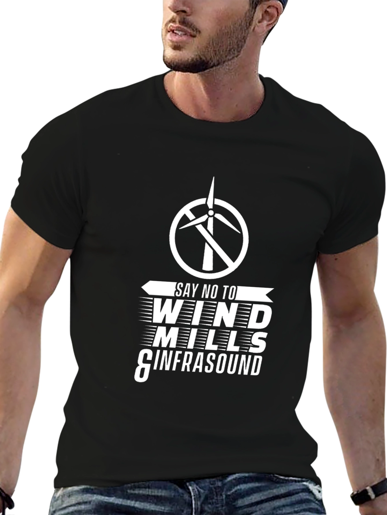 Say No To Windmills Graphic Tee