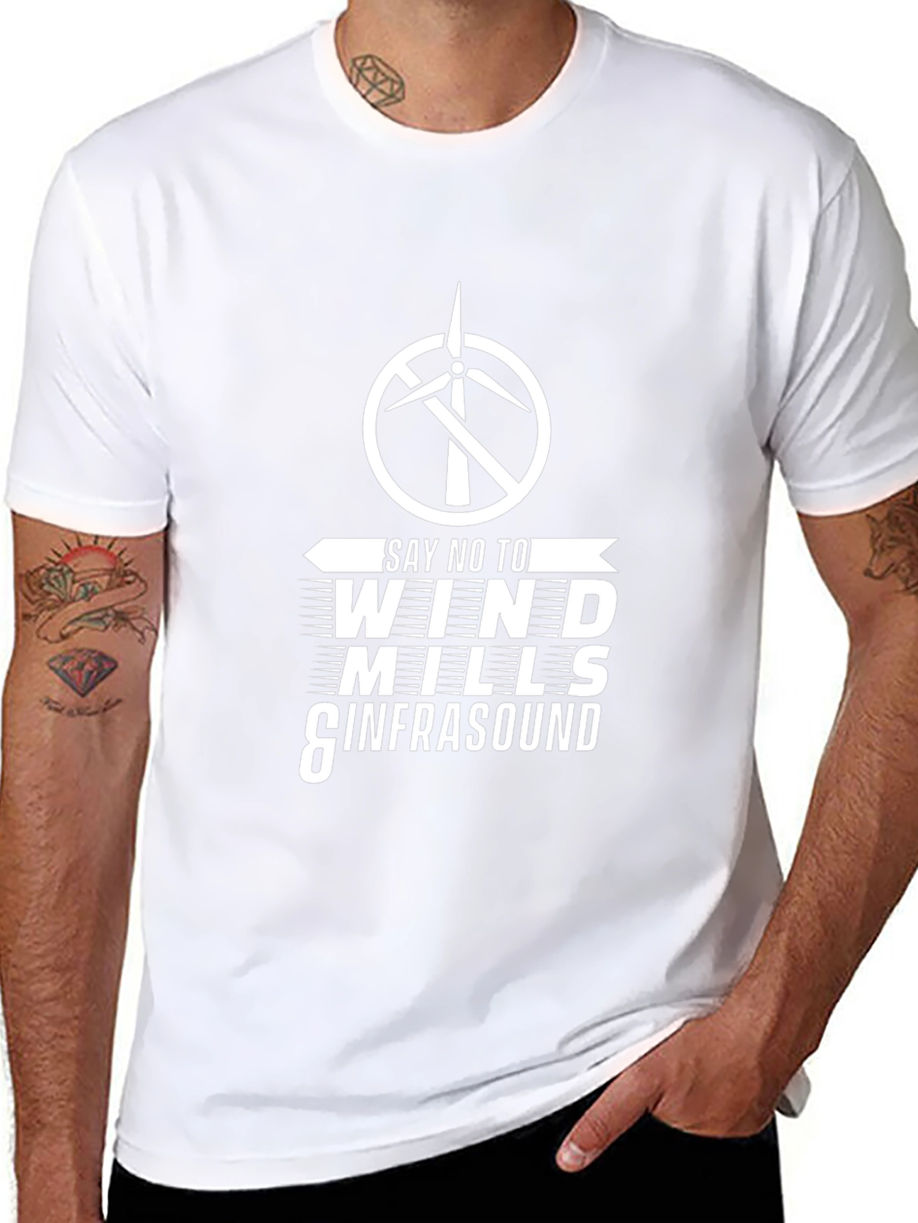 Say No To Windmills Graphic Tee