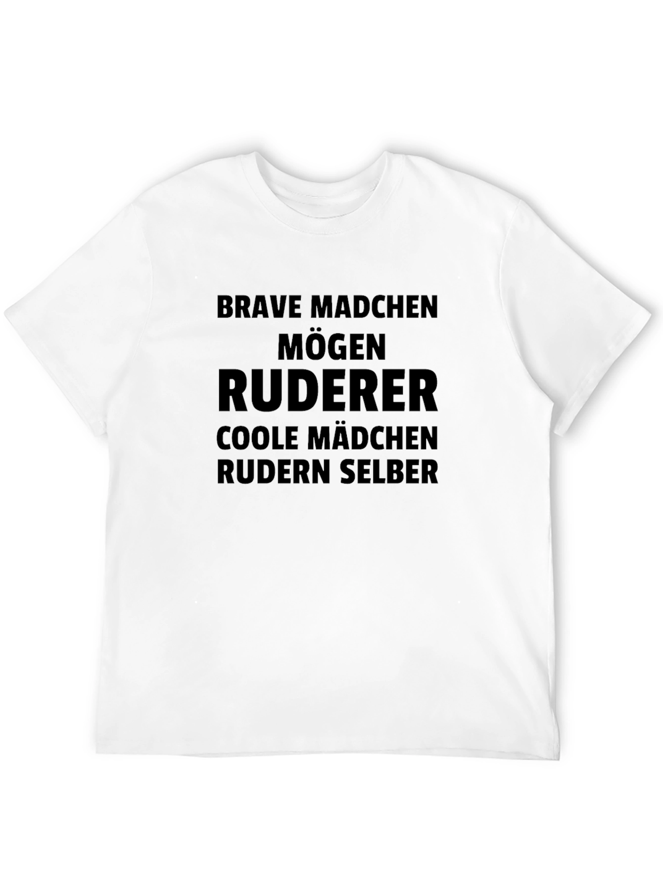 Brave Madchen Ruderer Graphic Tee