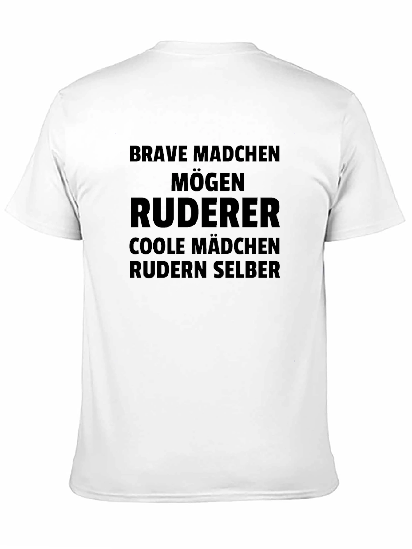Brave Madchen Ruderer Graphic Tee