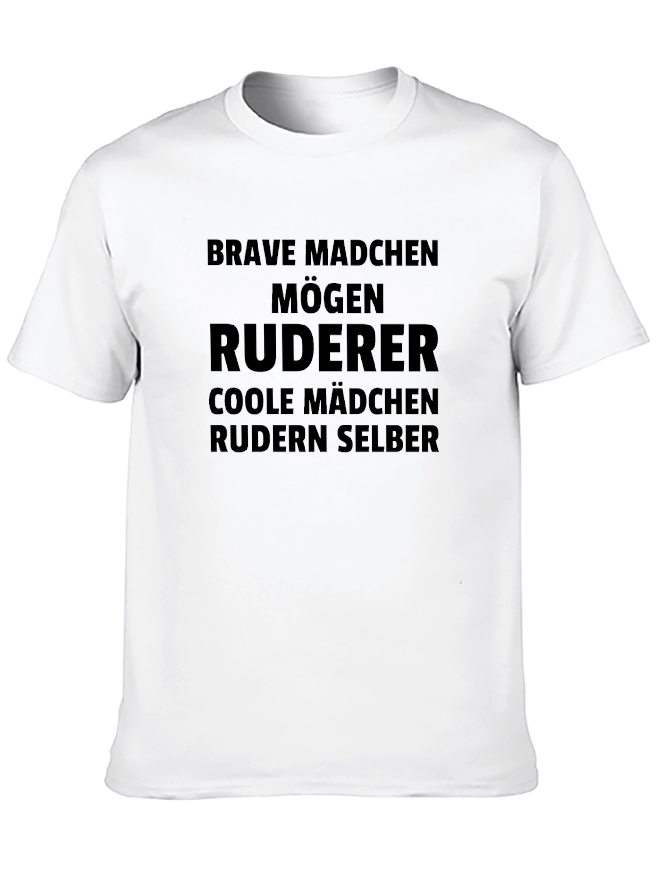 Brave Madchen Ruderer Graphic Tee
