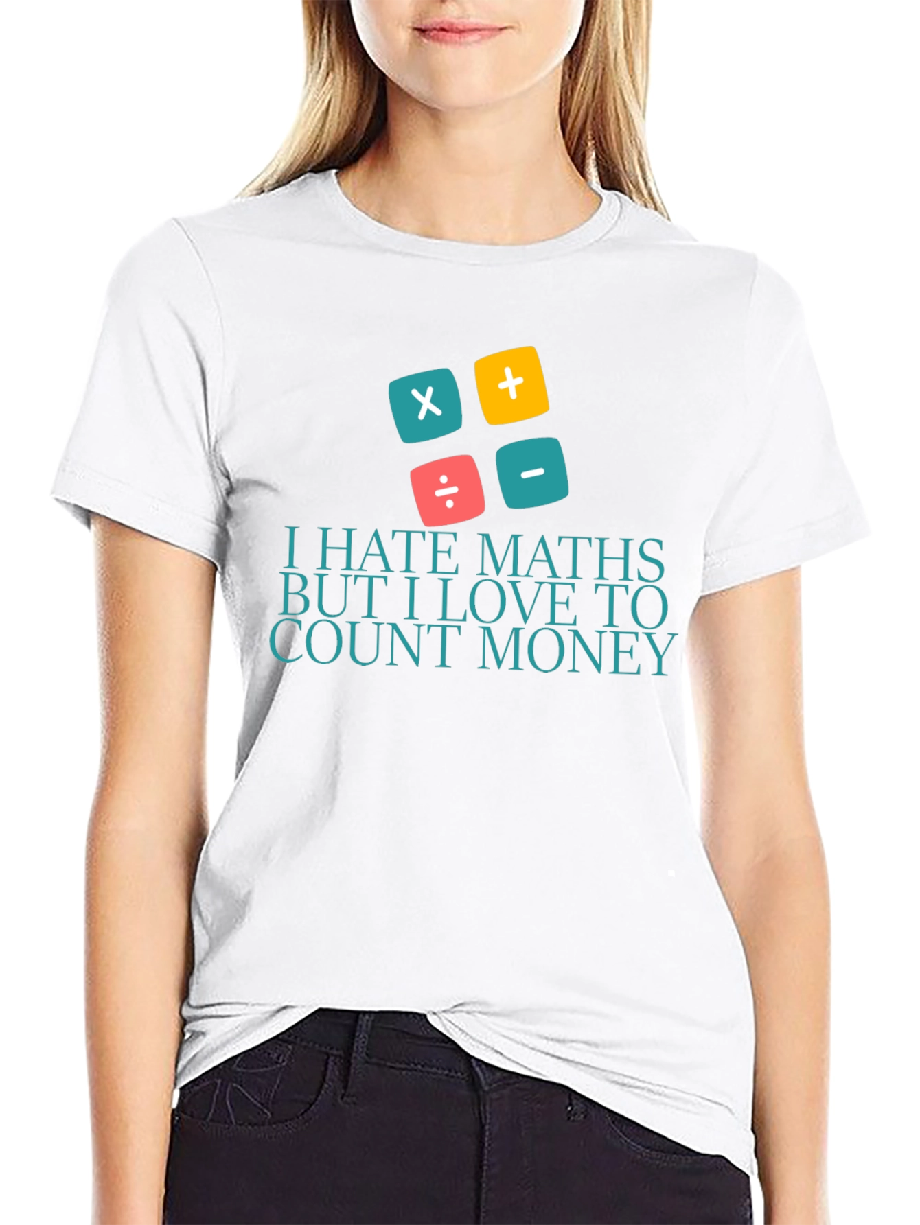 I Hate Maths Love Money T-Shirt