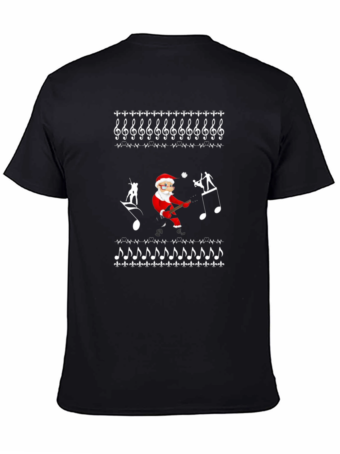 Musical Santa Holiday T-Shirt
