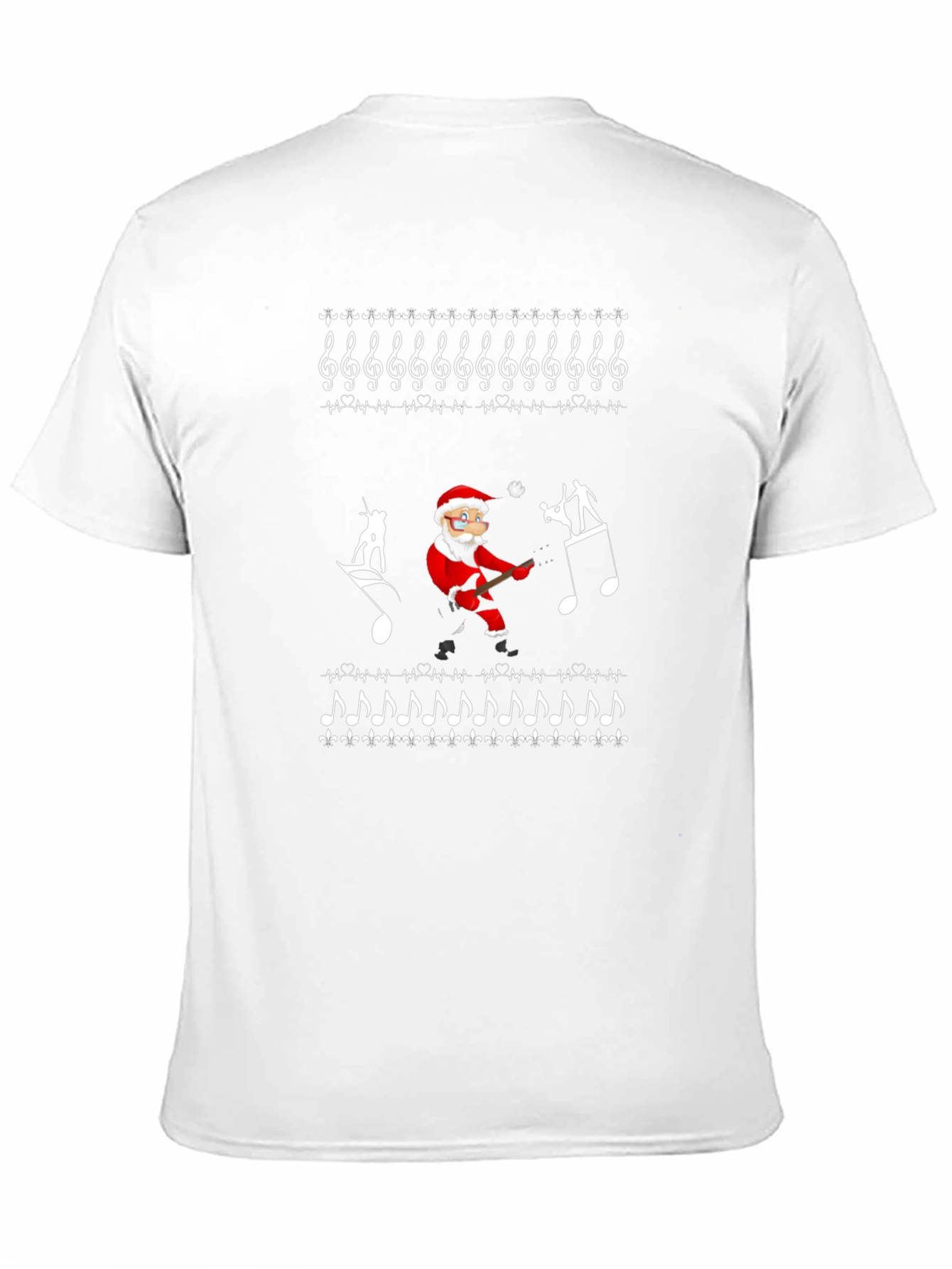 Musical Santa Holiday T-Shirt