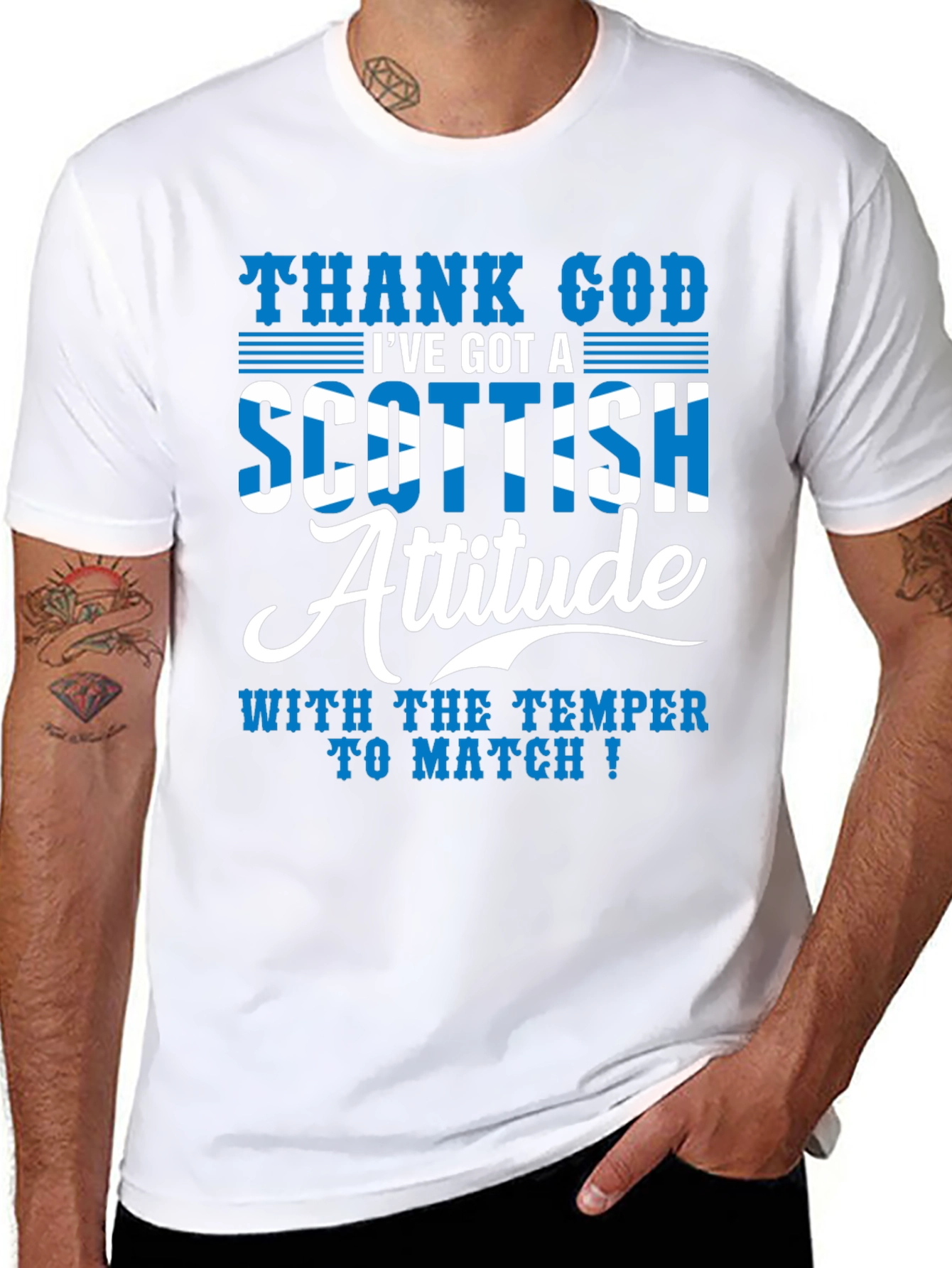 Scottish Attitude Mens T-Shirt