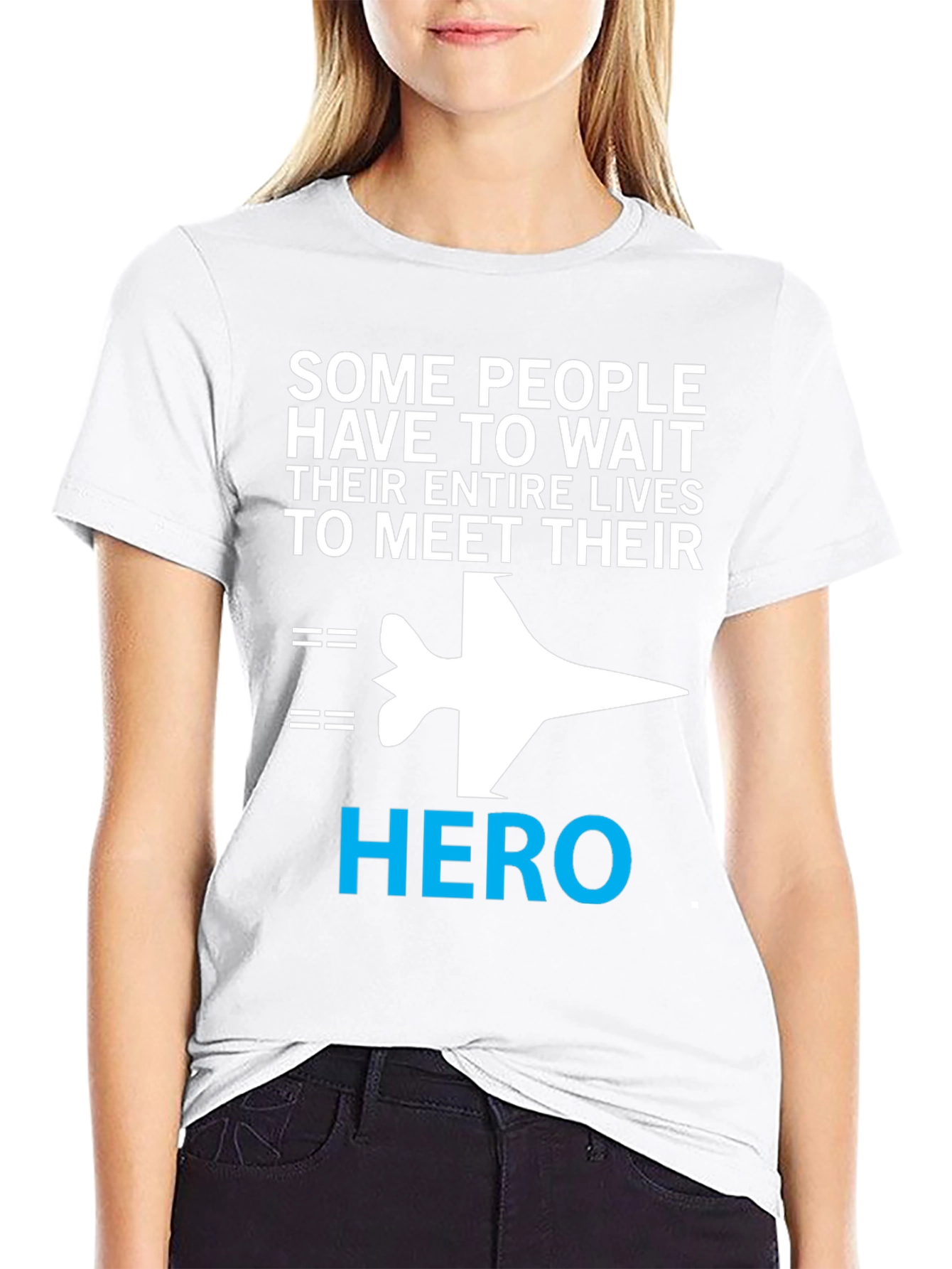 Pilot Hero T-Shirt Aviation Gift Tee