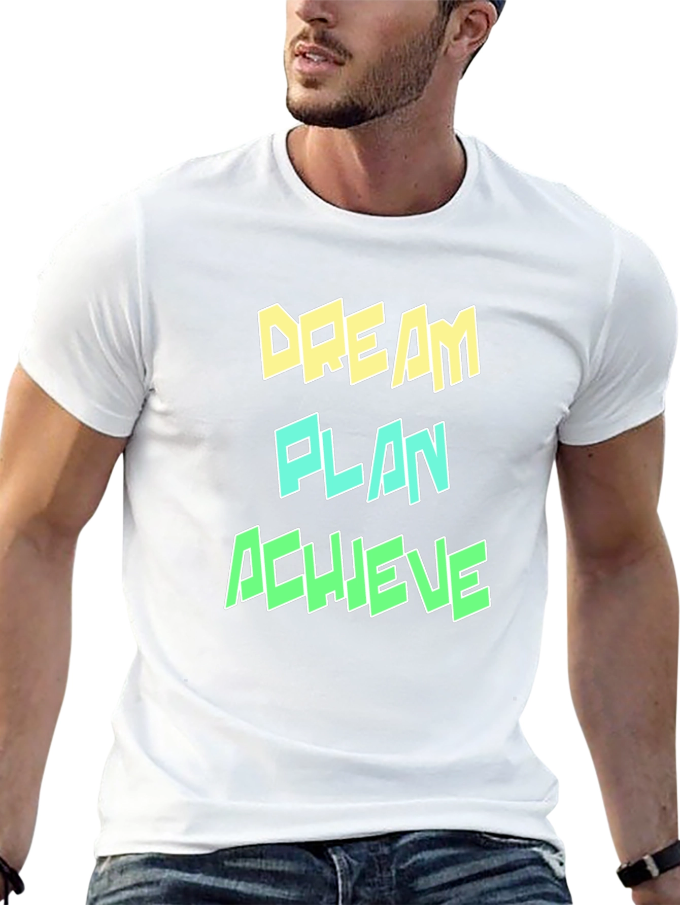 Dream Plan Achieve Graphic T-Shirt