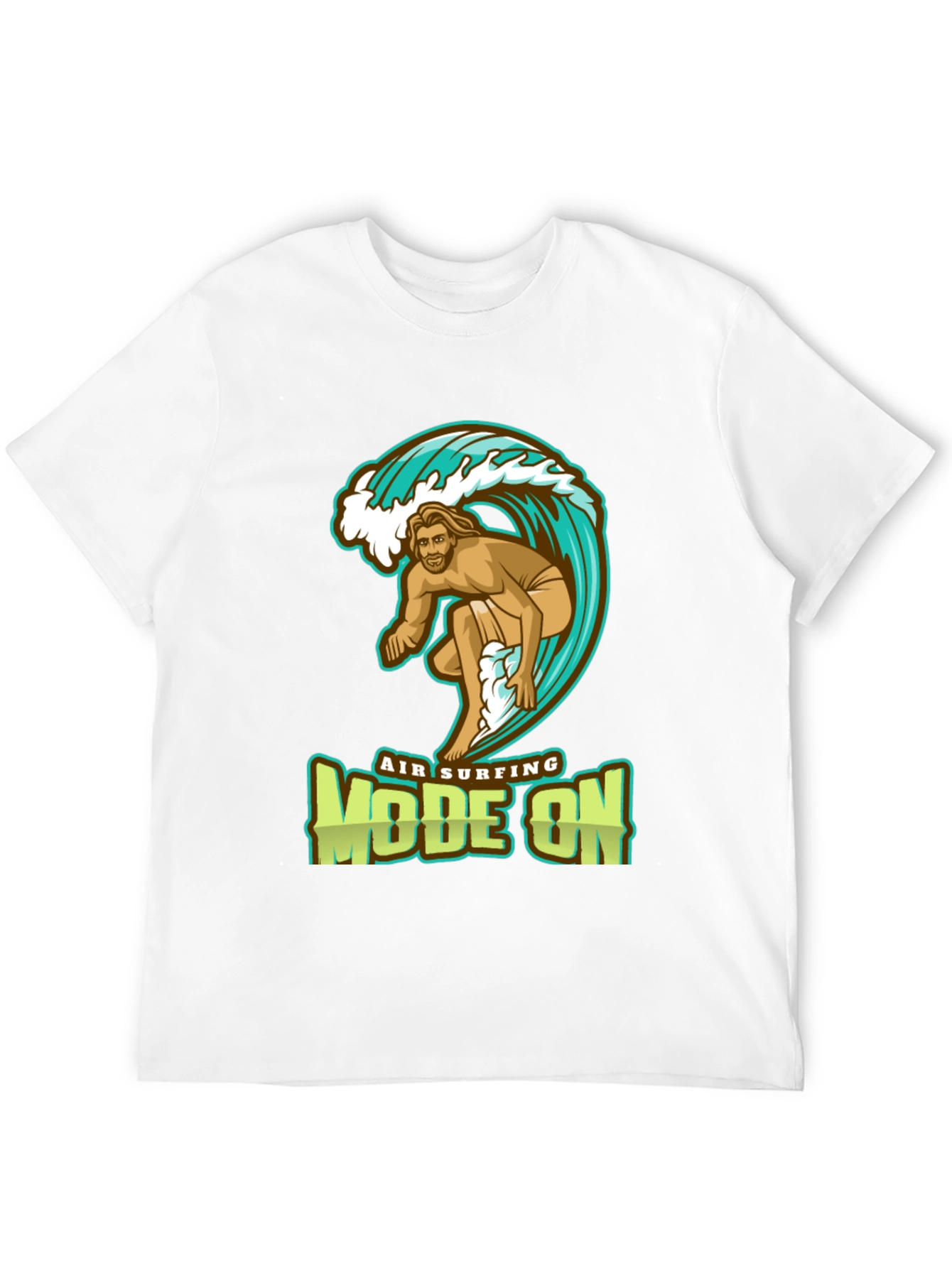 Air Surfing Mode On Graphic T-Shirt