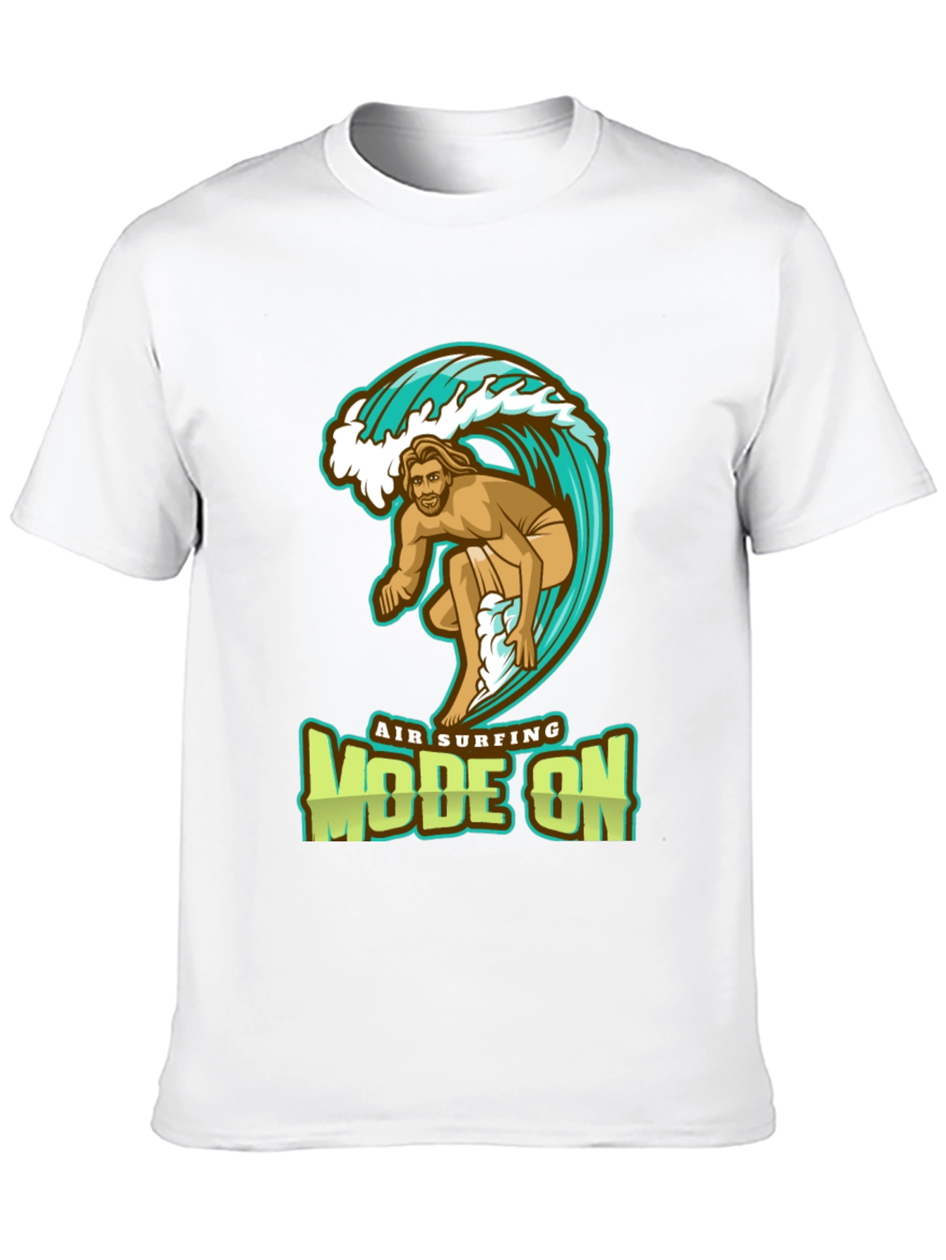 Air Surfing Mode On Graphic T-Shirt