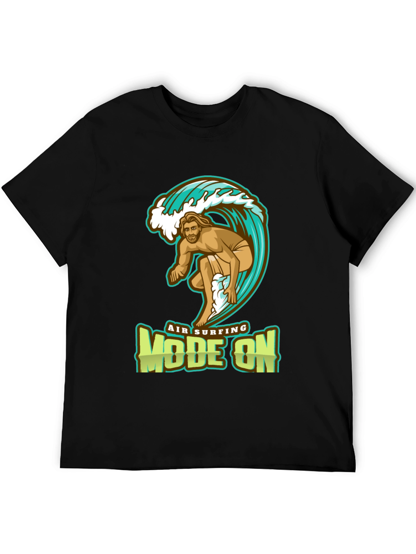 Air Surfing Mode On Graphic T-Shirt