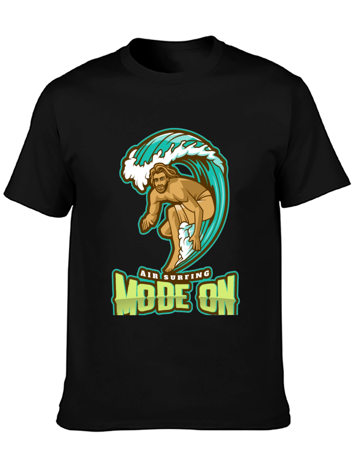 Air Surfing Mode On Graphic T-Shirt