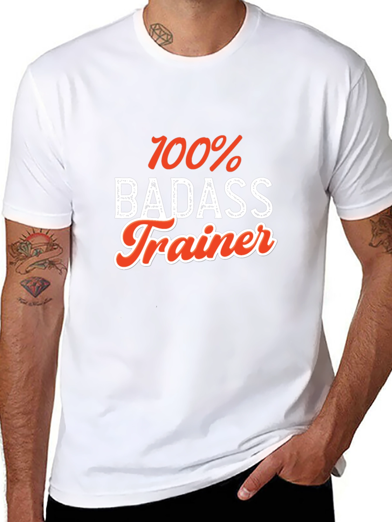 100% Badass Trainer T-Shirt