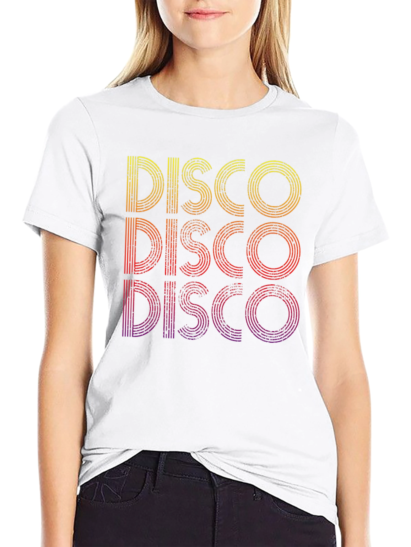 Retro Disco T-Shirt - 70s Style Party Tee