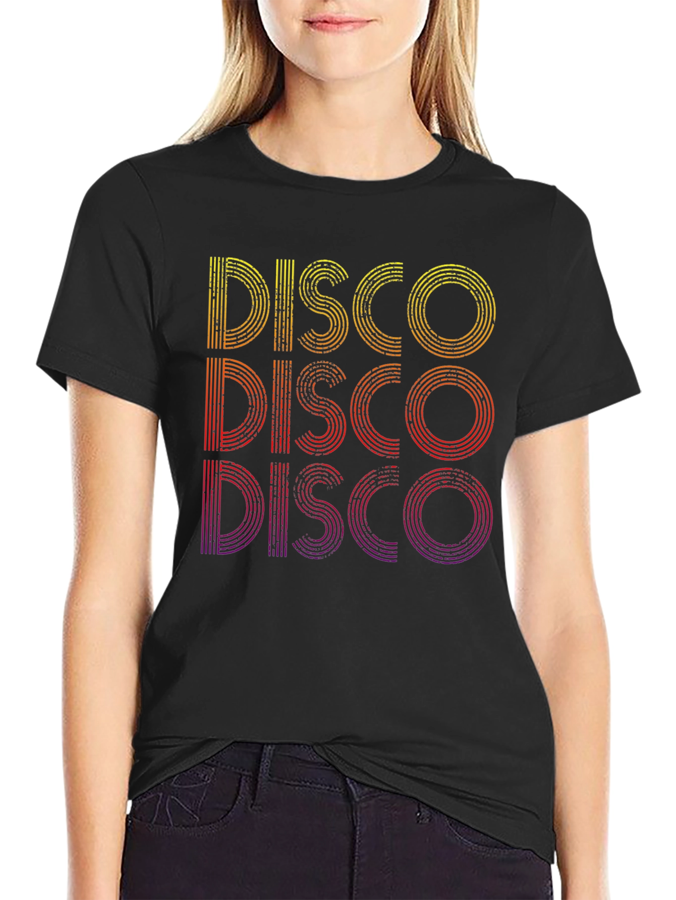 Retro Disco T-Shirt - 70s Style Party Tee