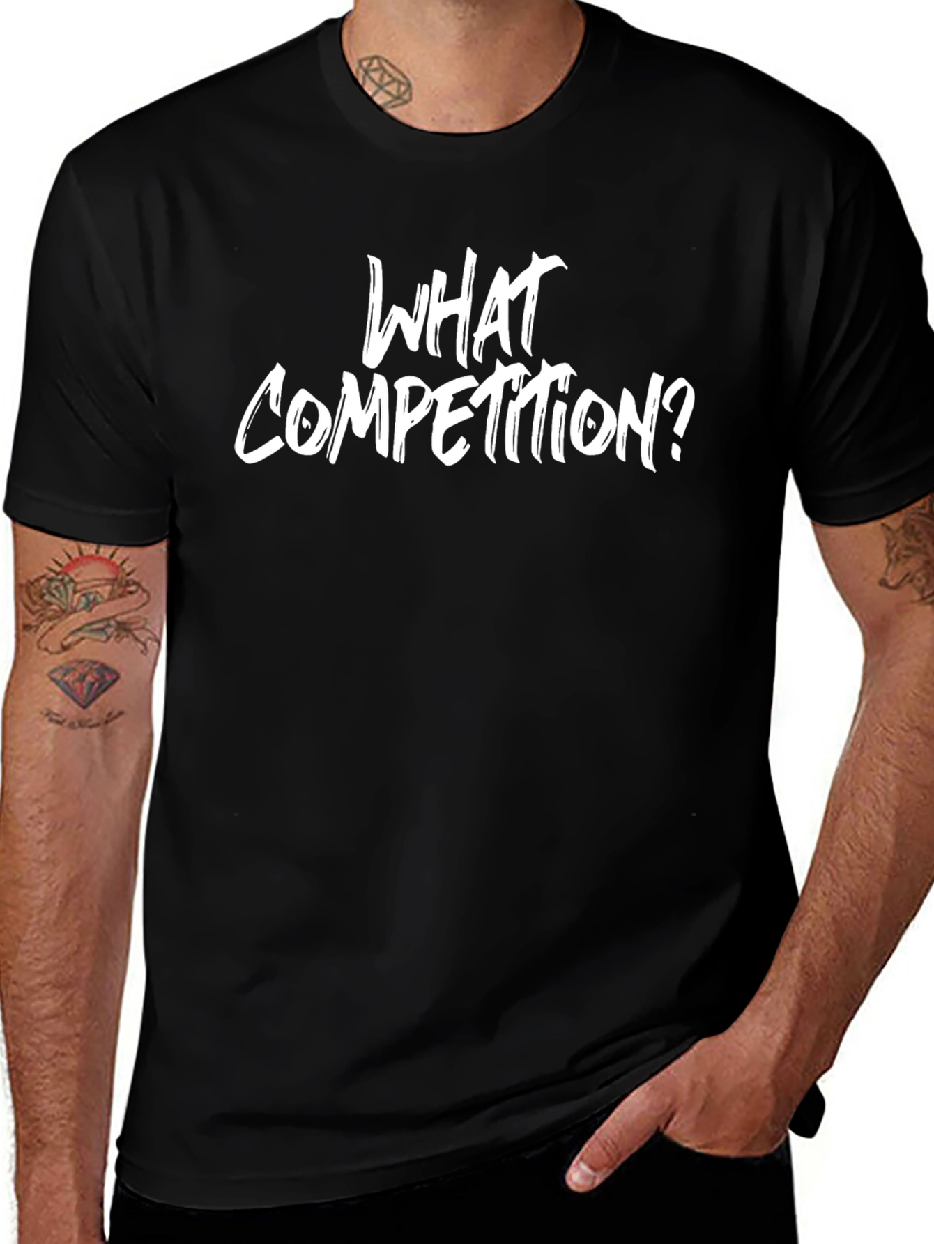 What Competition? Black T-Shirt