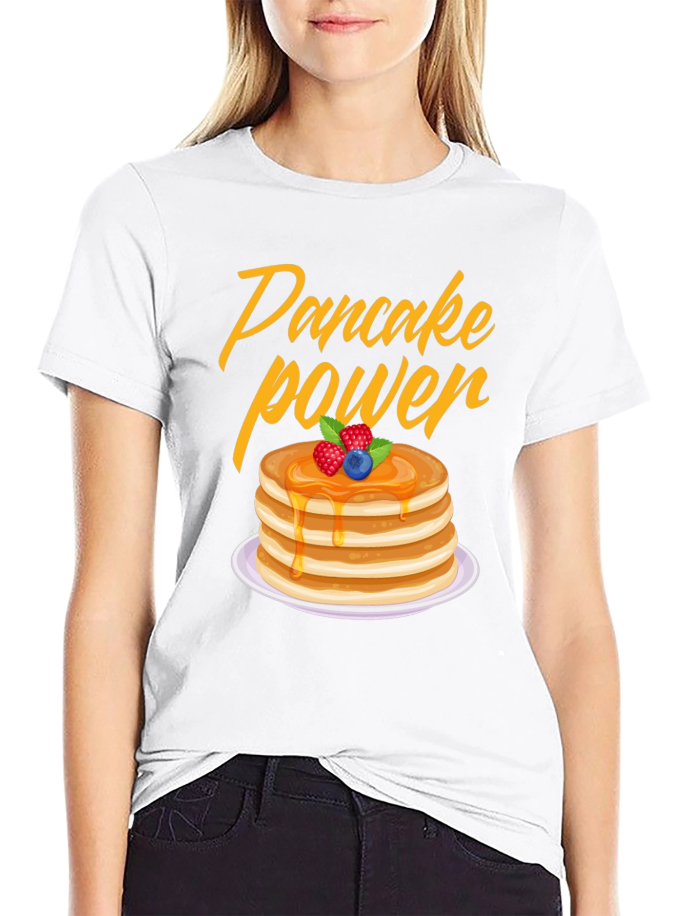 Pancake Power Graphic Tee