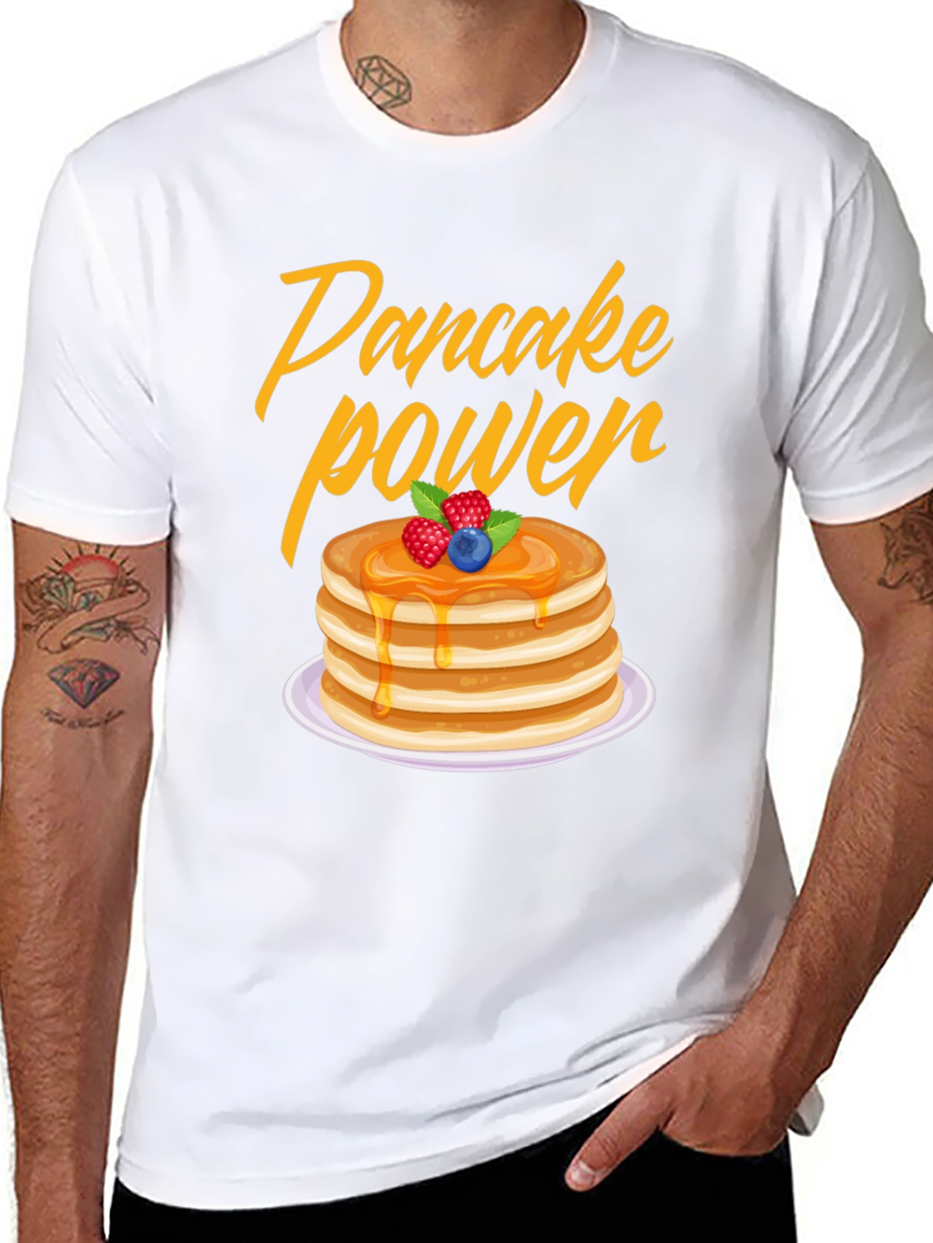 Pancake Power Graphic Tee