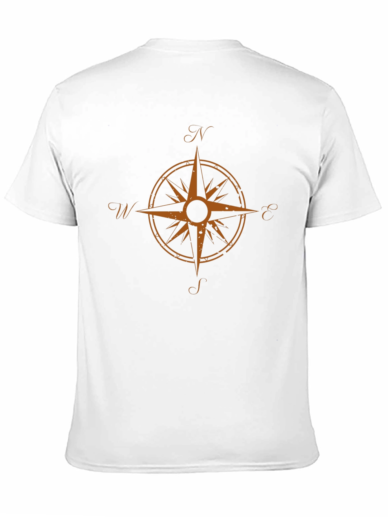 Compass Graphic Tee - Black Soft Cotton