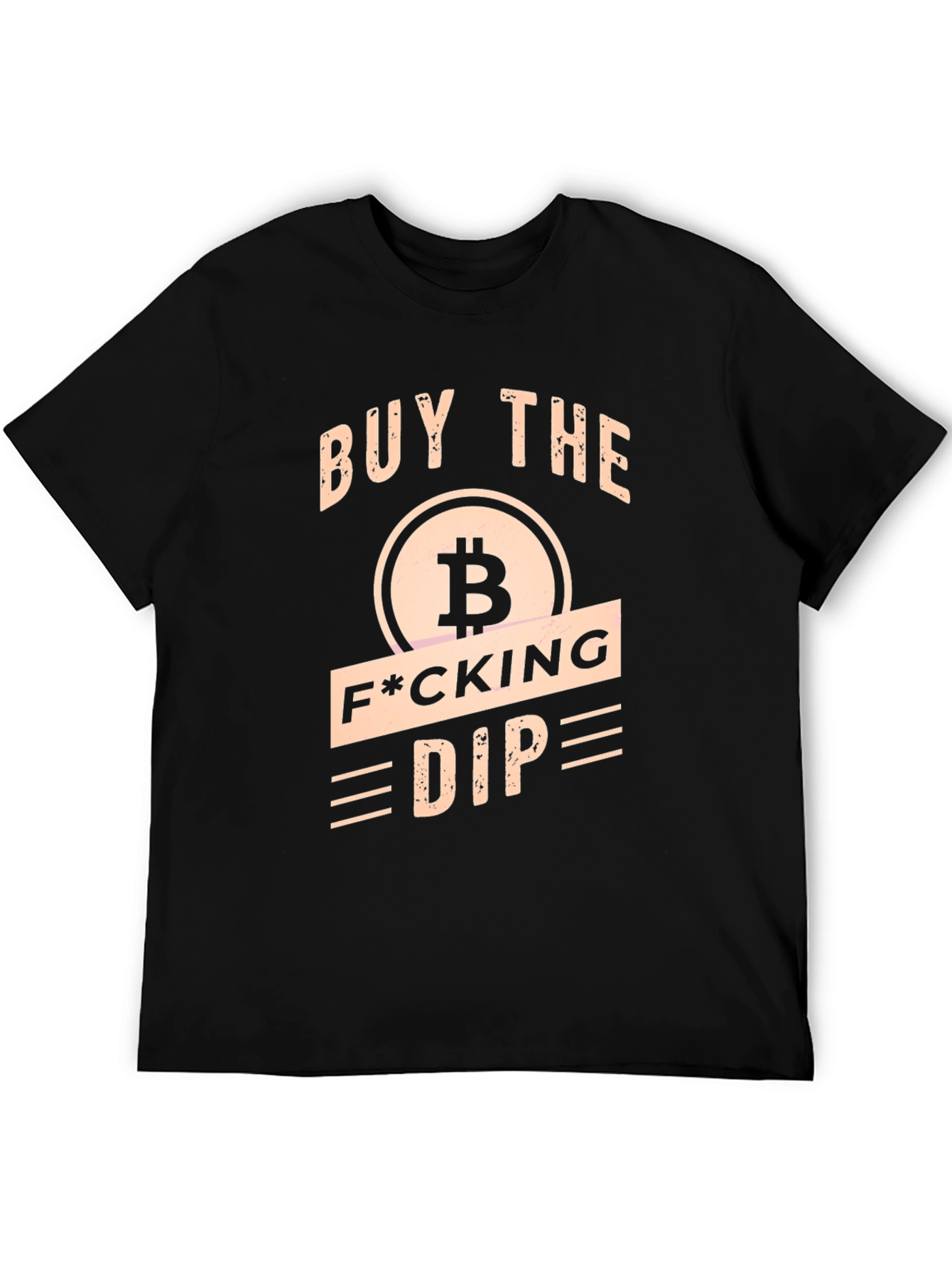 Buy the F*cking Dip Bitcoin Black T-Shirt