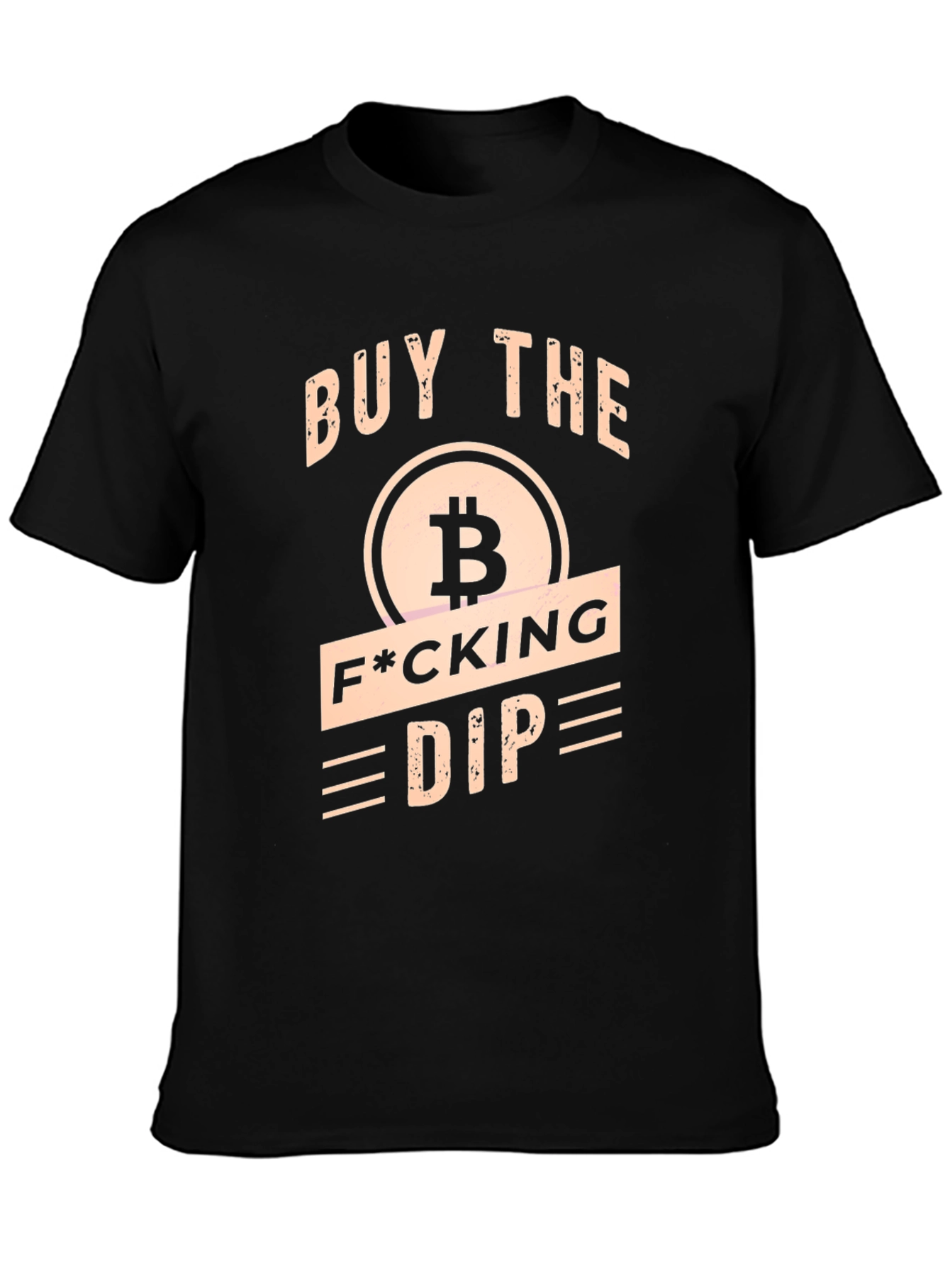 Buy the F*cking Dip Bitcoin Black T-Shirt