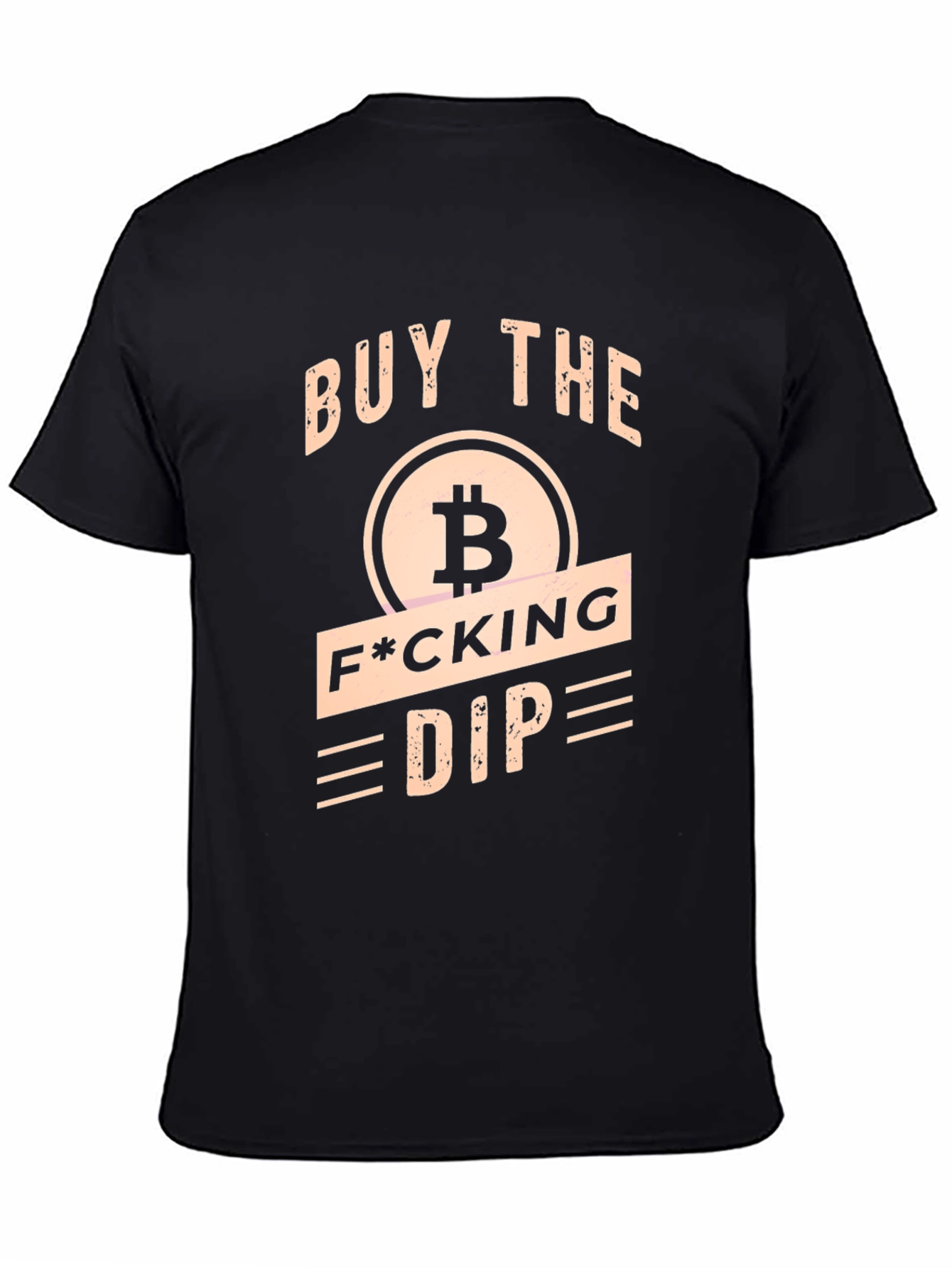 Buy the F*cking Dip Bitcoin Black T-Shirt