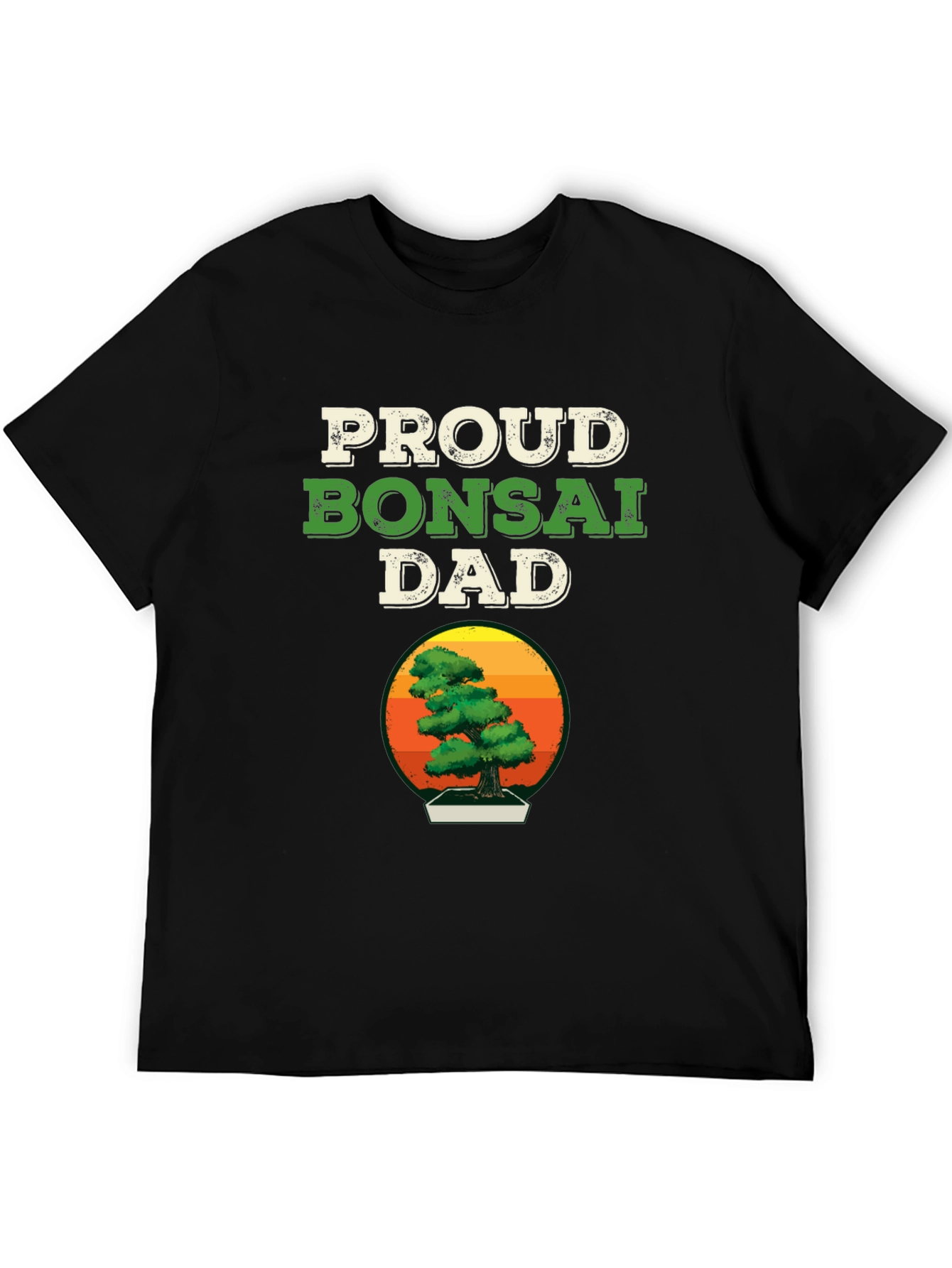 Proud Bonsai Dad T-Shirt - Botanical Gift