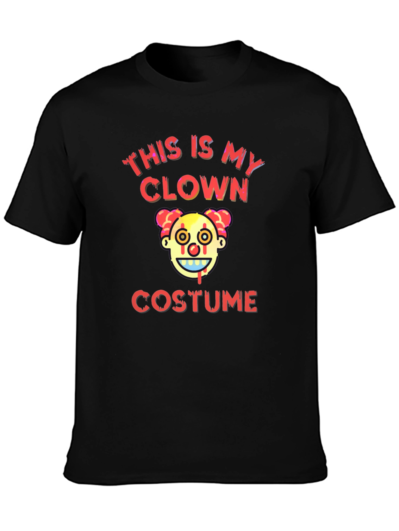 Clown Costume T-Shirt - Halloween Party Tee