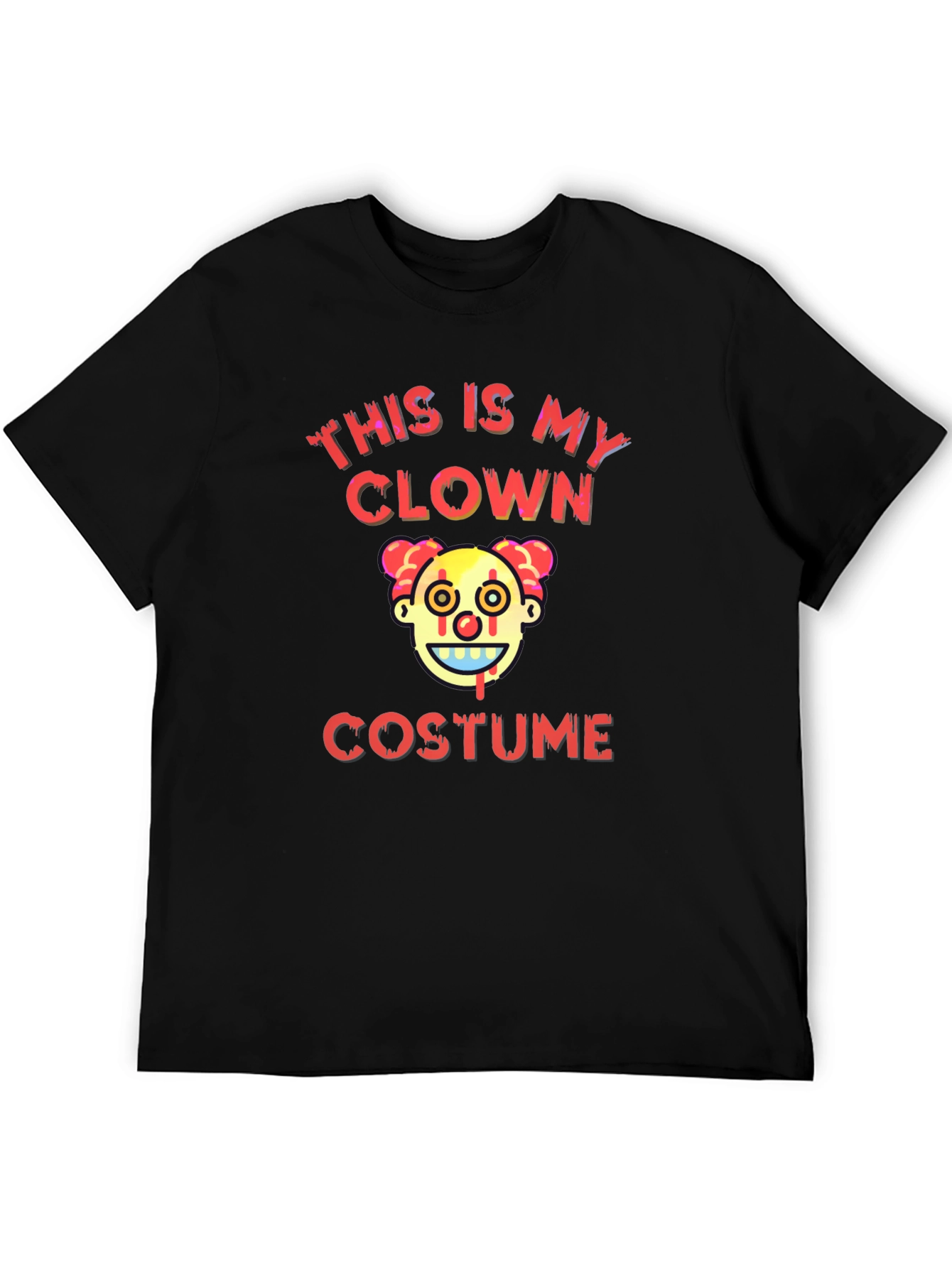 Clown Costume T-Shirt - Halloween Party Tee