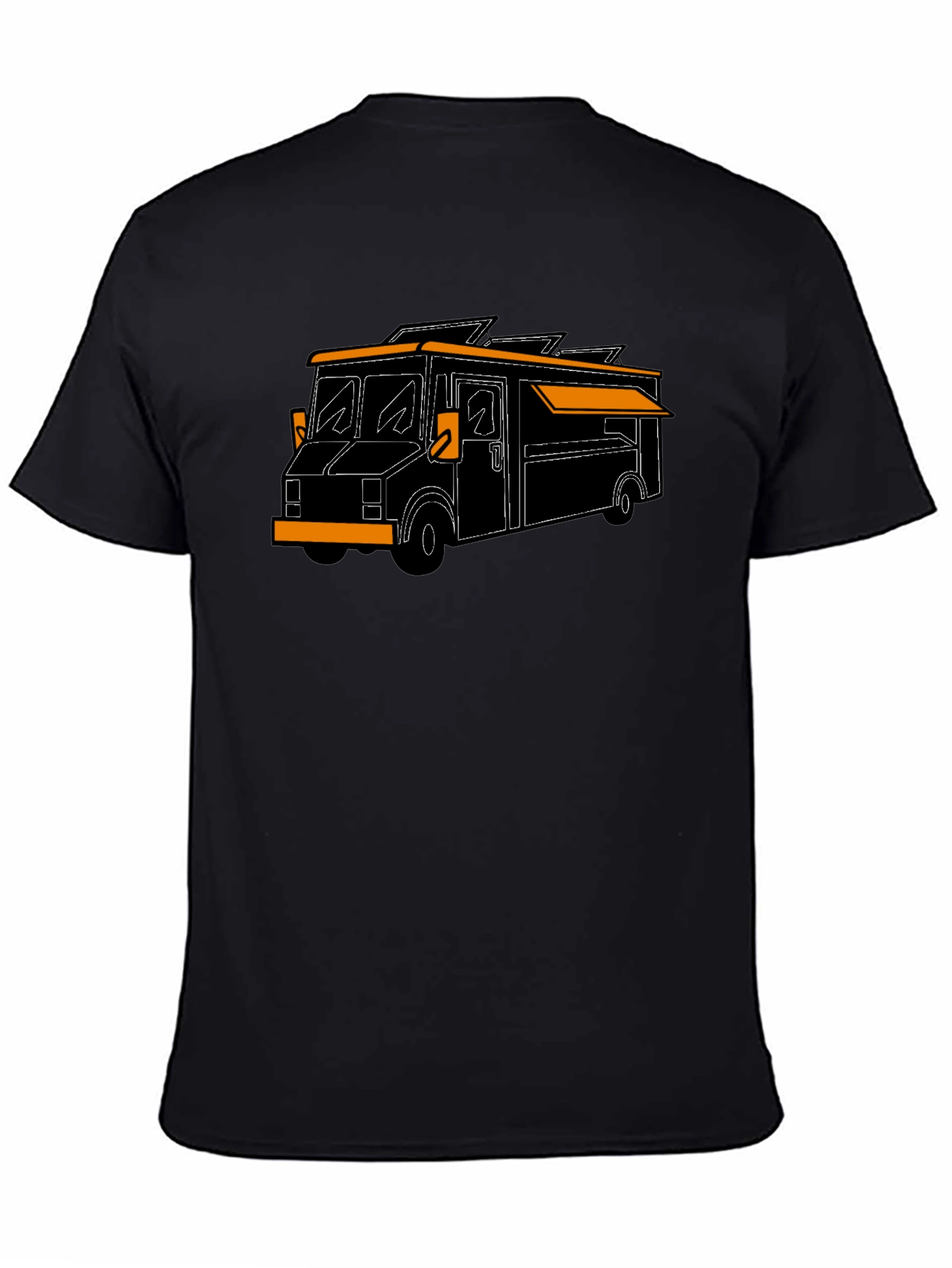 Food Truck Graphic Tee - Black T-Shirt