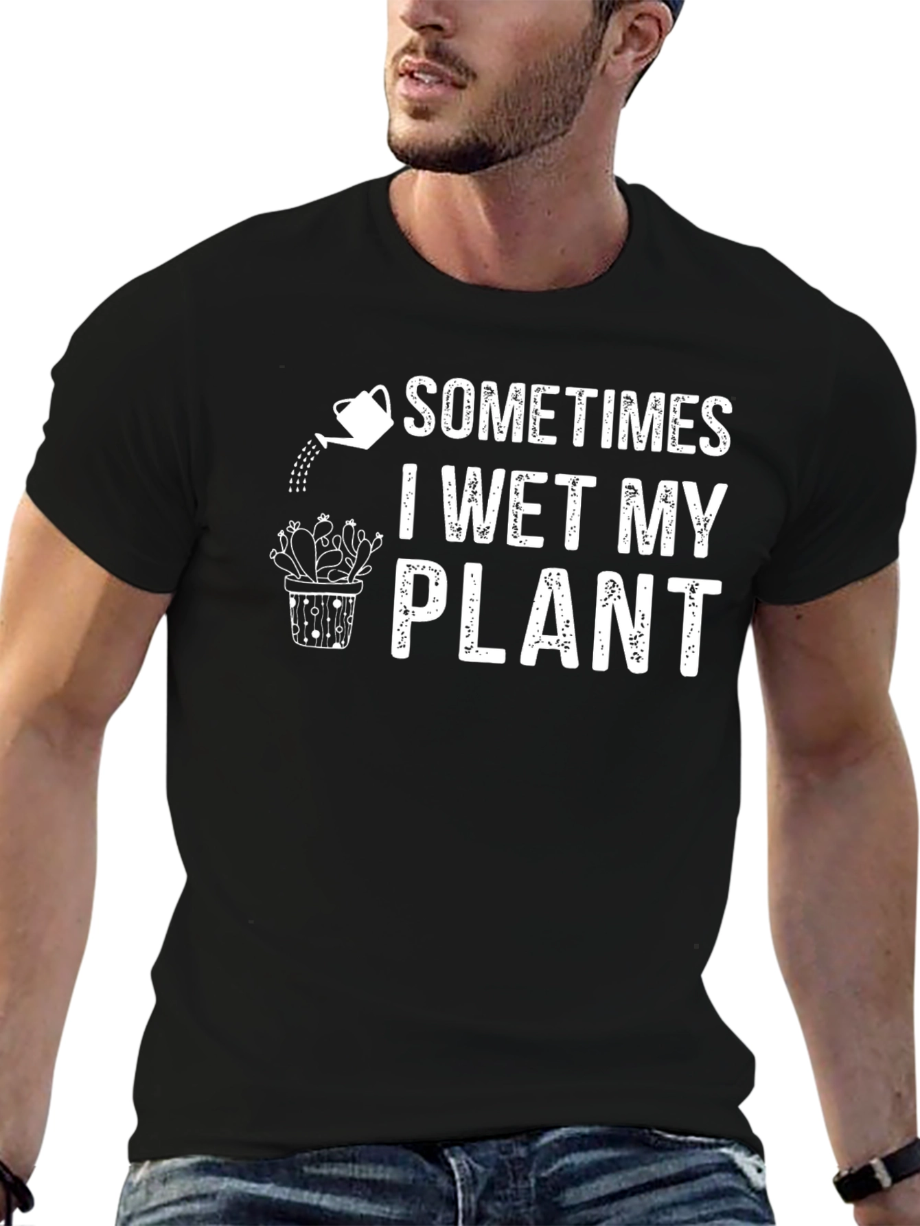Sometimes I Wet My Plant Graphic Tee