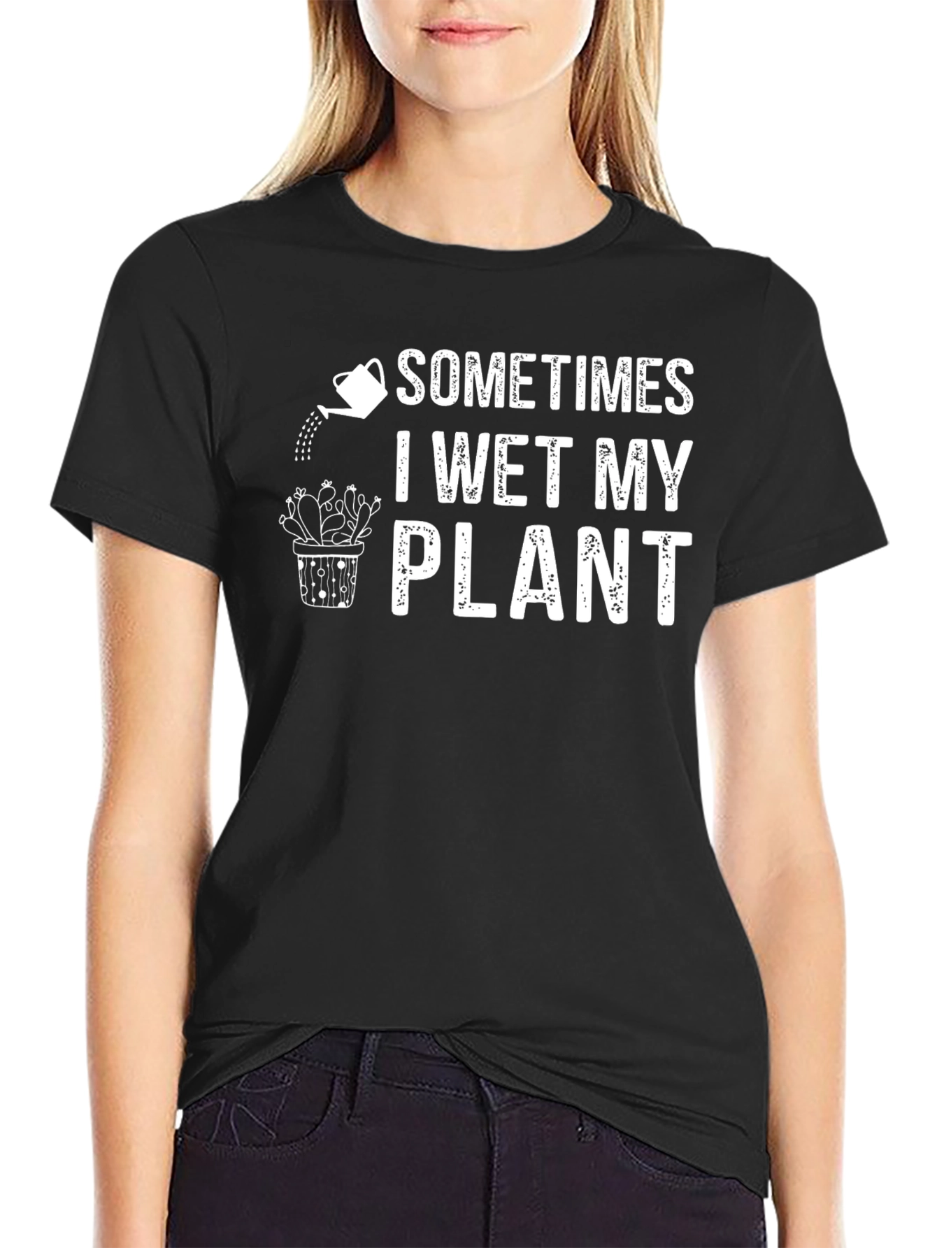 Sometimes I Wet My Plant Graphic Tee