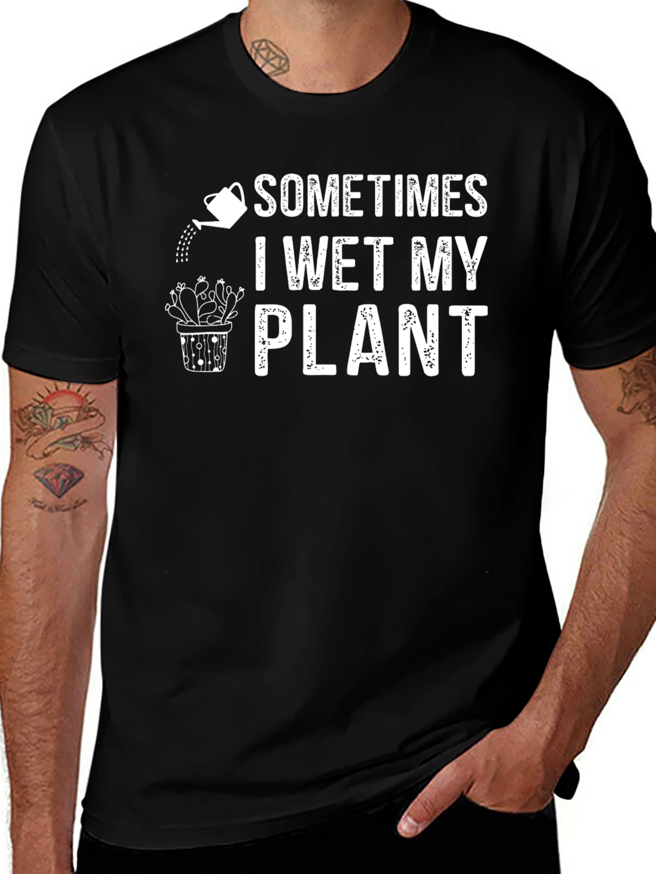 Sometimes I Wet My Plant Graphic Tee