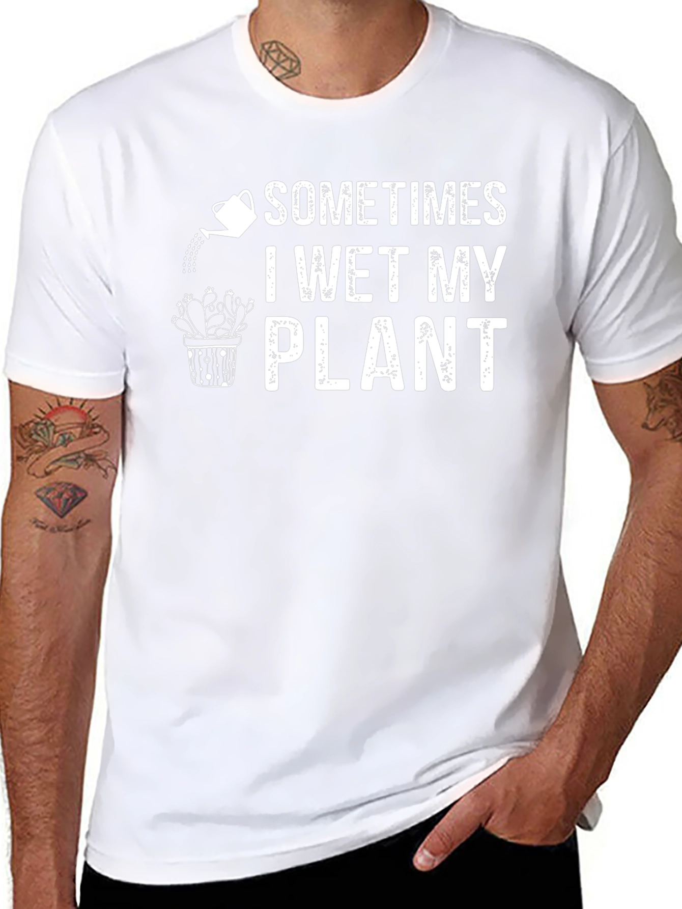 Sometimes I Wet My Plant Graphic Tee