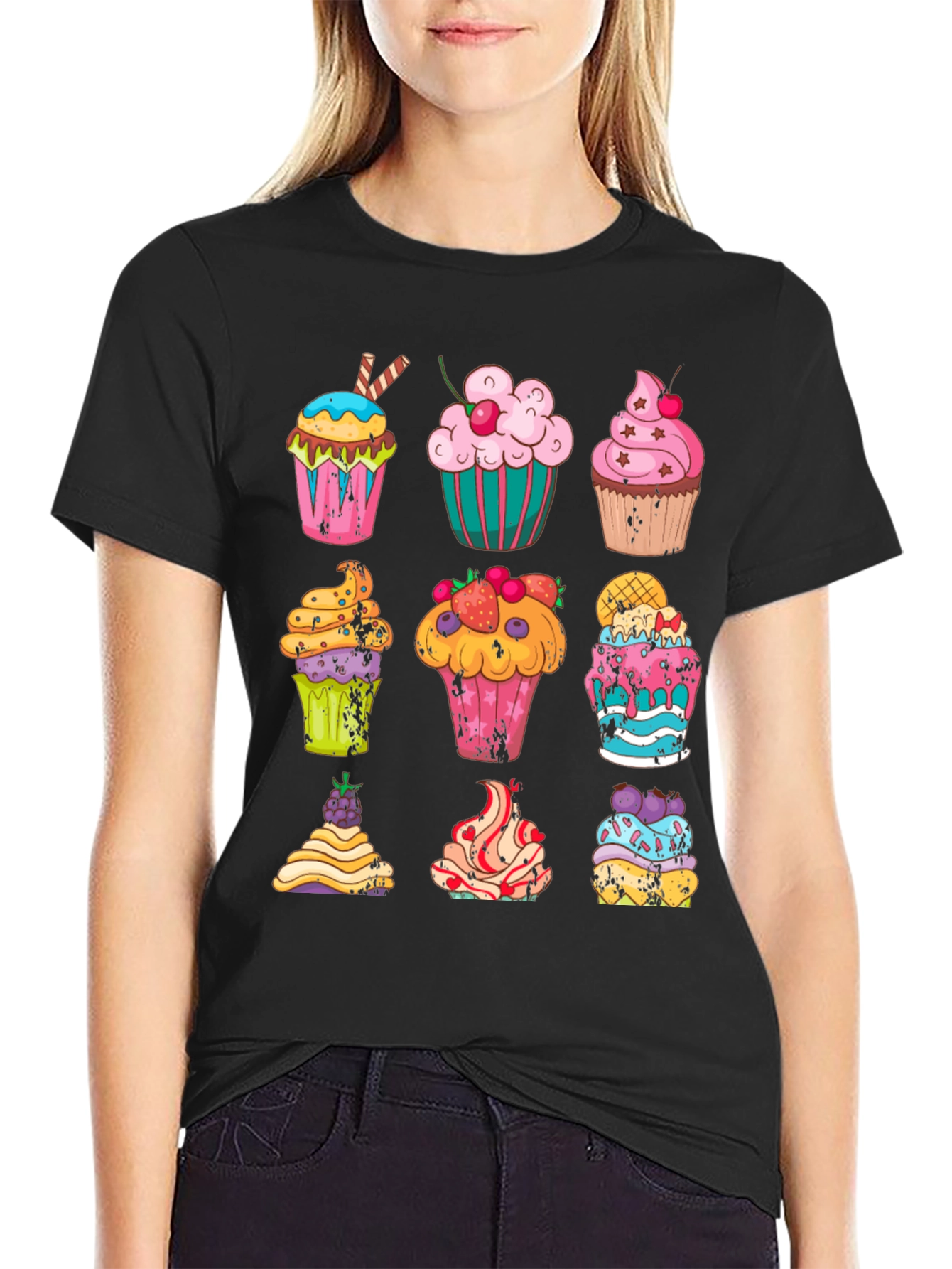 Cupcake T-Shirt - Sweet Treat Graphic Tee